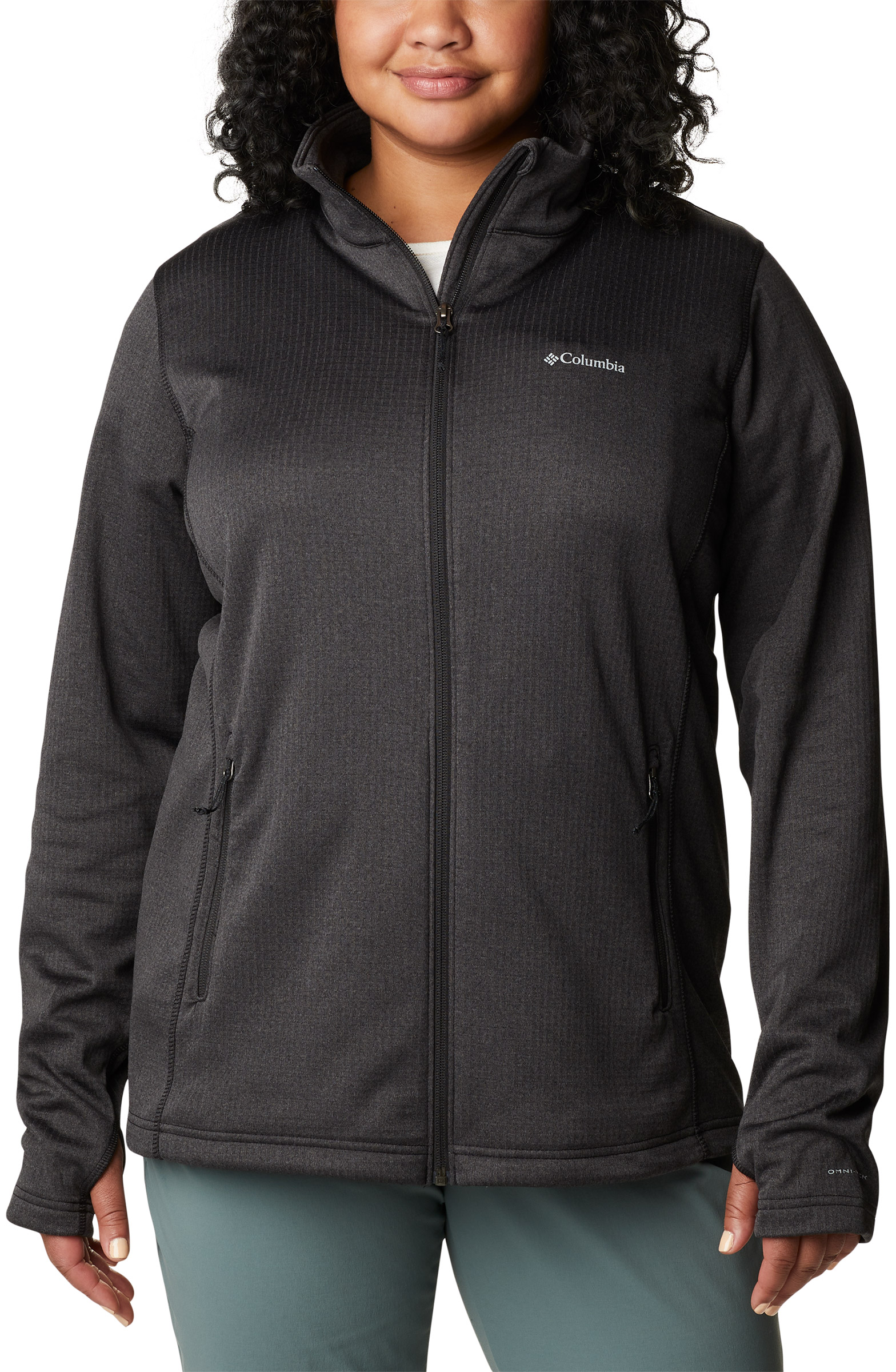 Park View Grid Fleece Full Zip Jacket Dame Columbia brands