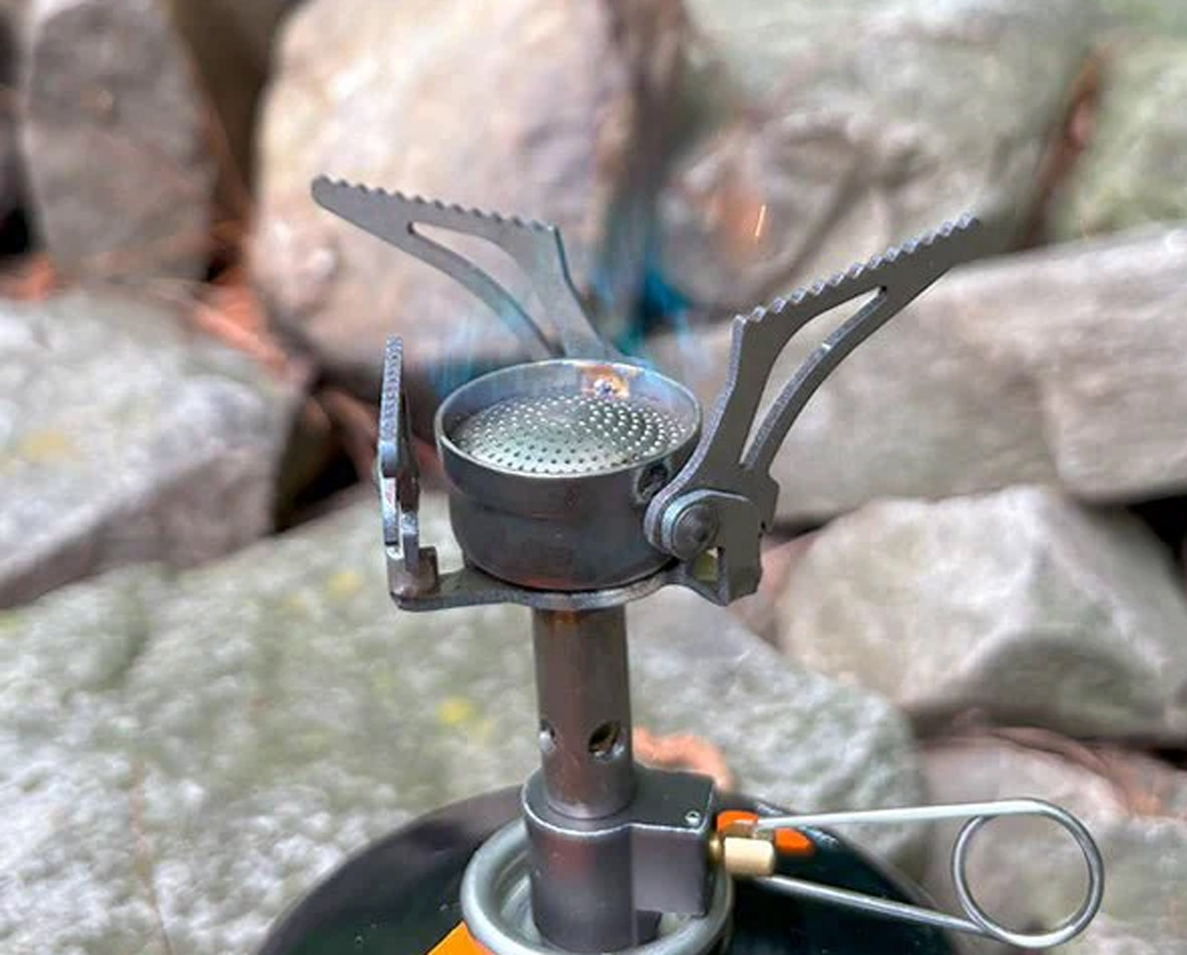 Titanium Backpacking Stove Gasbrænder