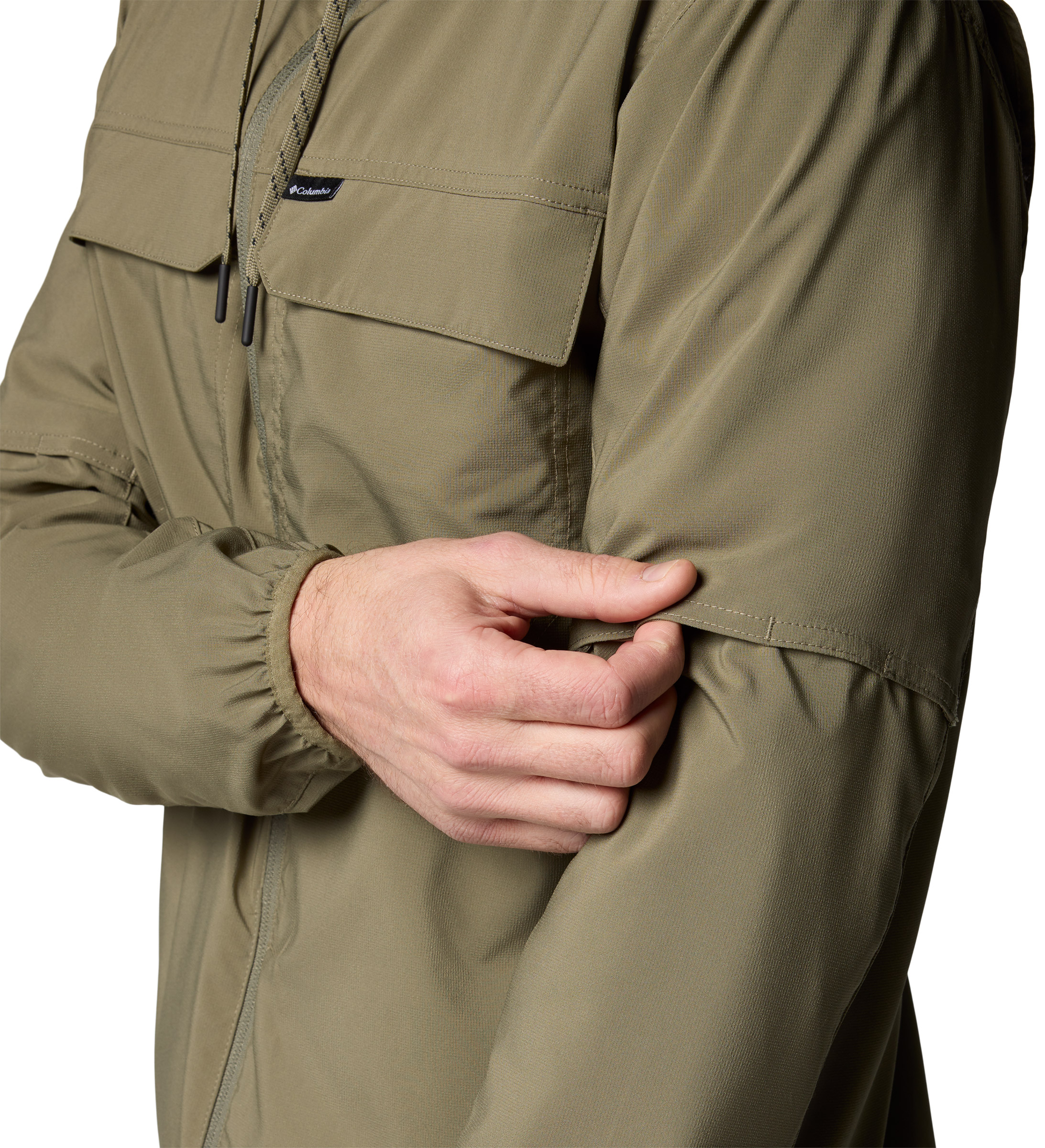 Skien Valley Hooded LS Shirt Herre