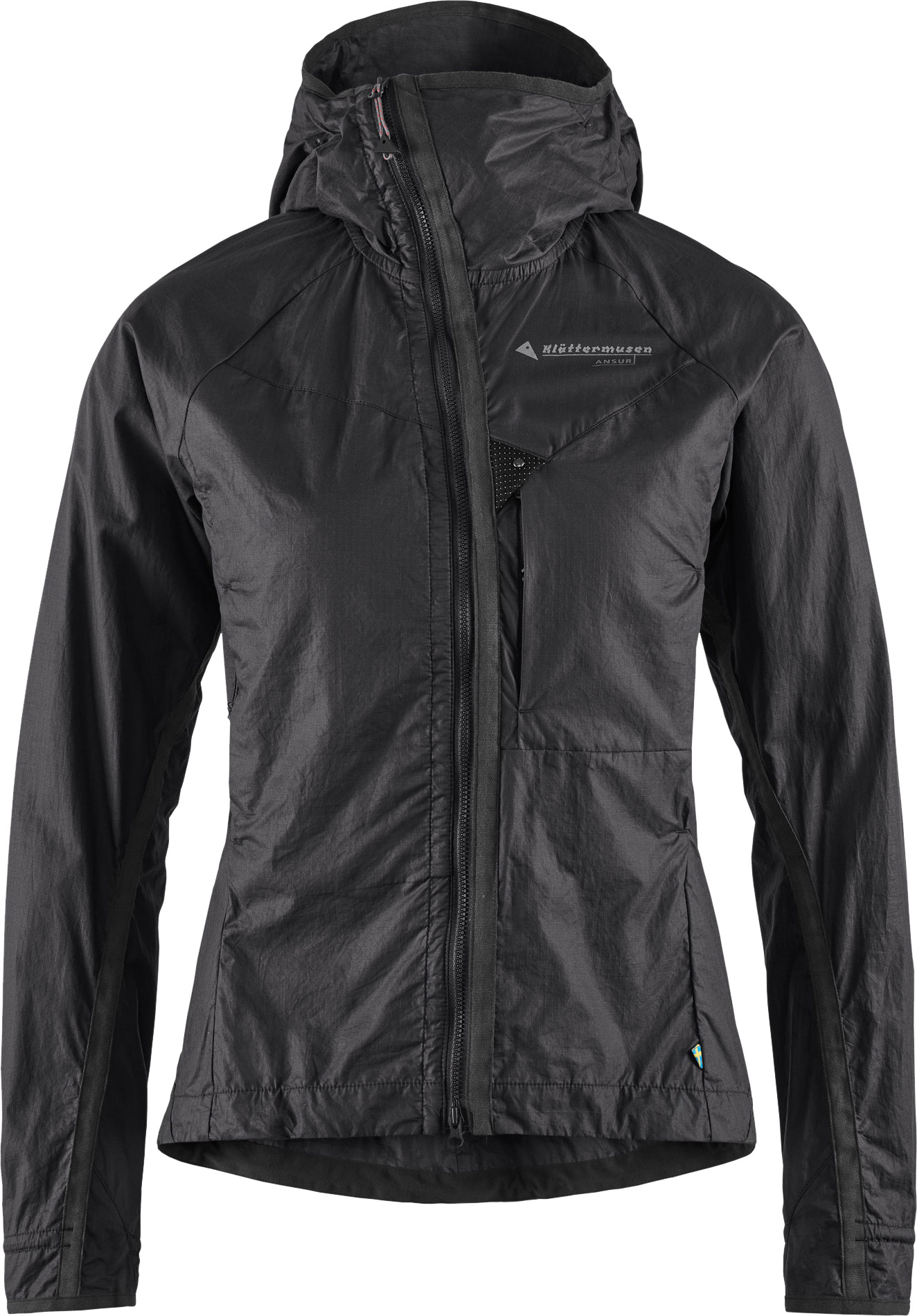 Ansur Hooded Wind Jacket Dame Klättermusen dame