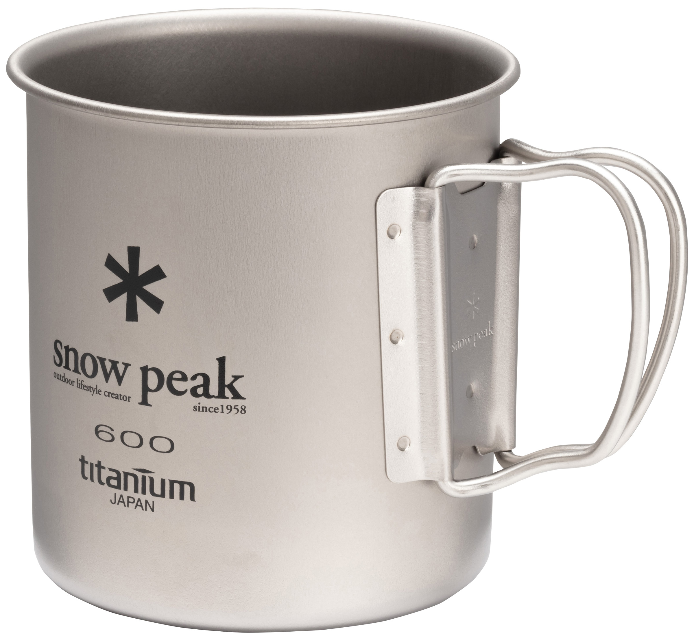 Titanium Single Wall 600 ml Krus