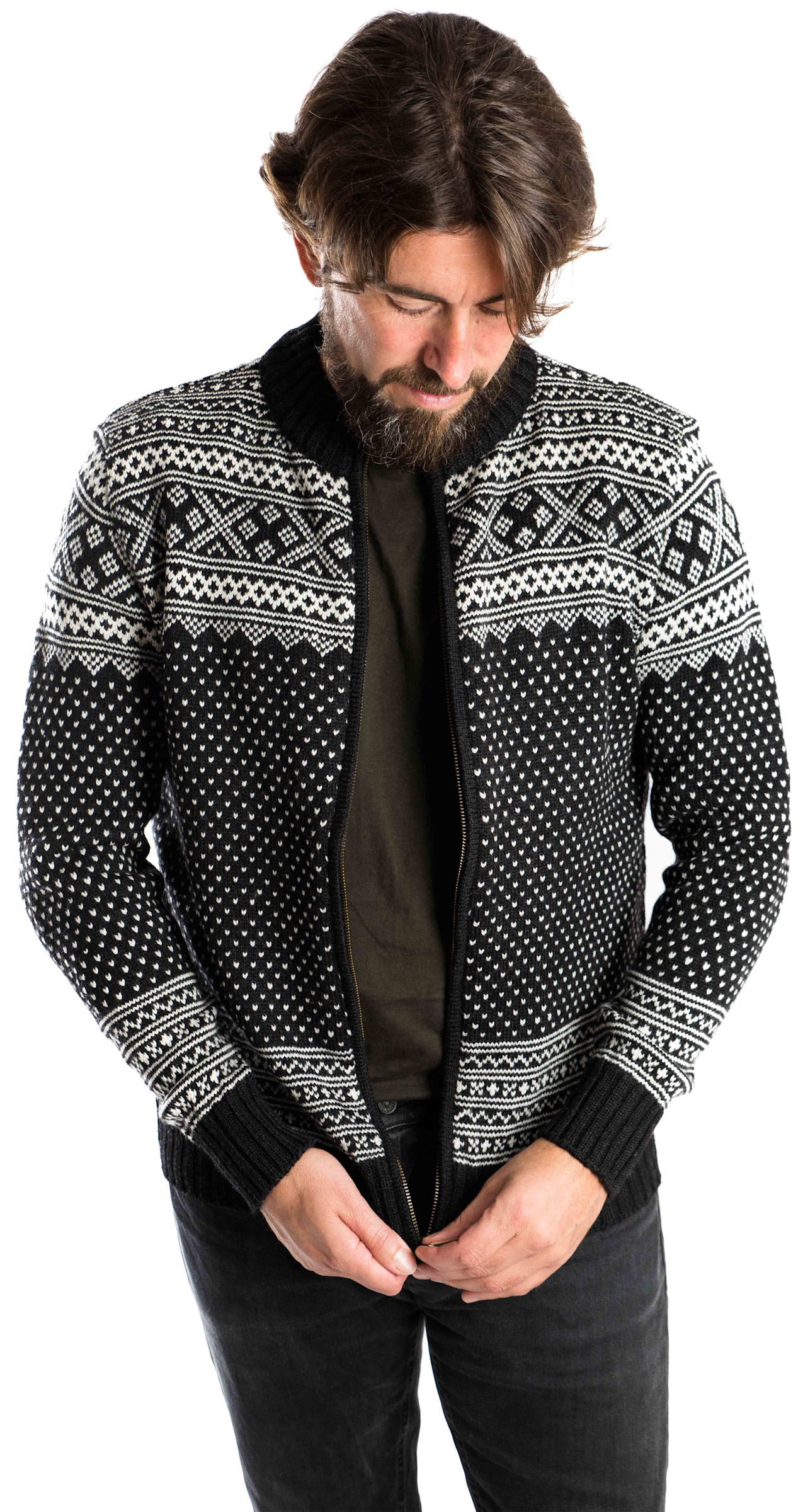 Arn Cardigan Fuza Wool herre