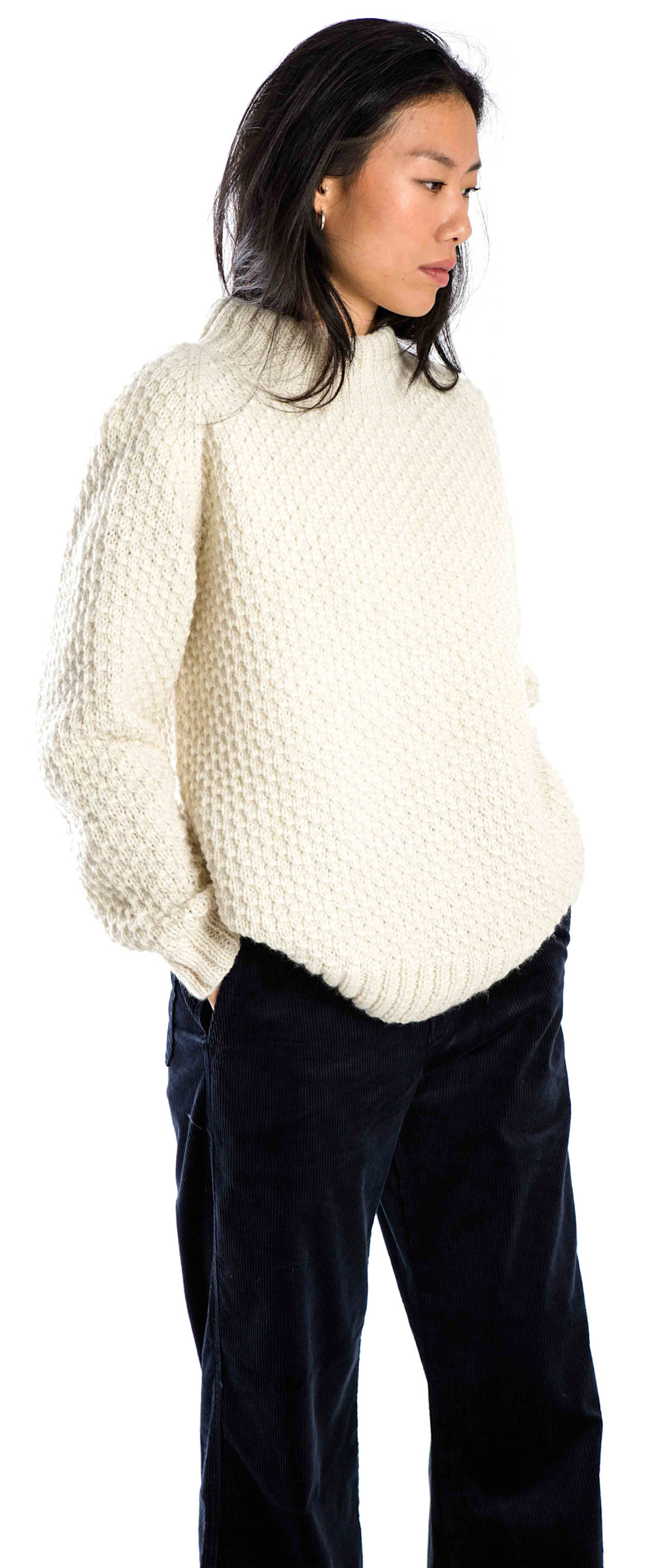 Butterfly Sweater Round Neck  Dame