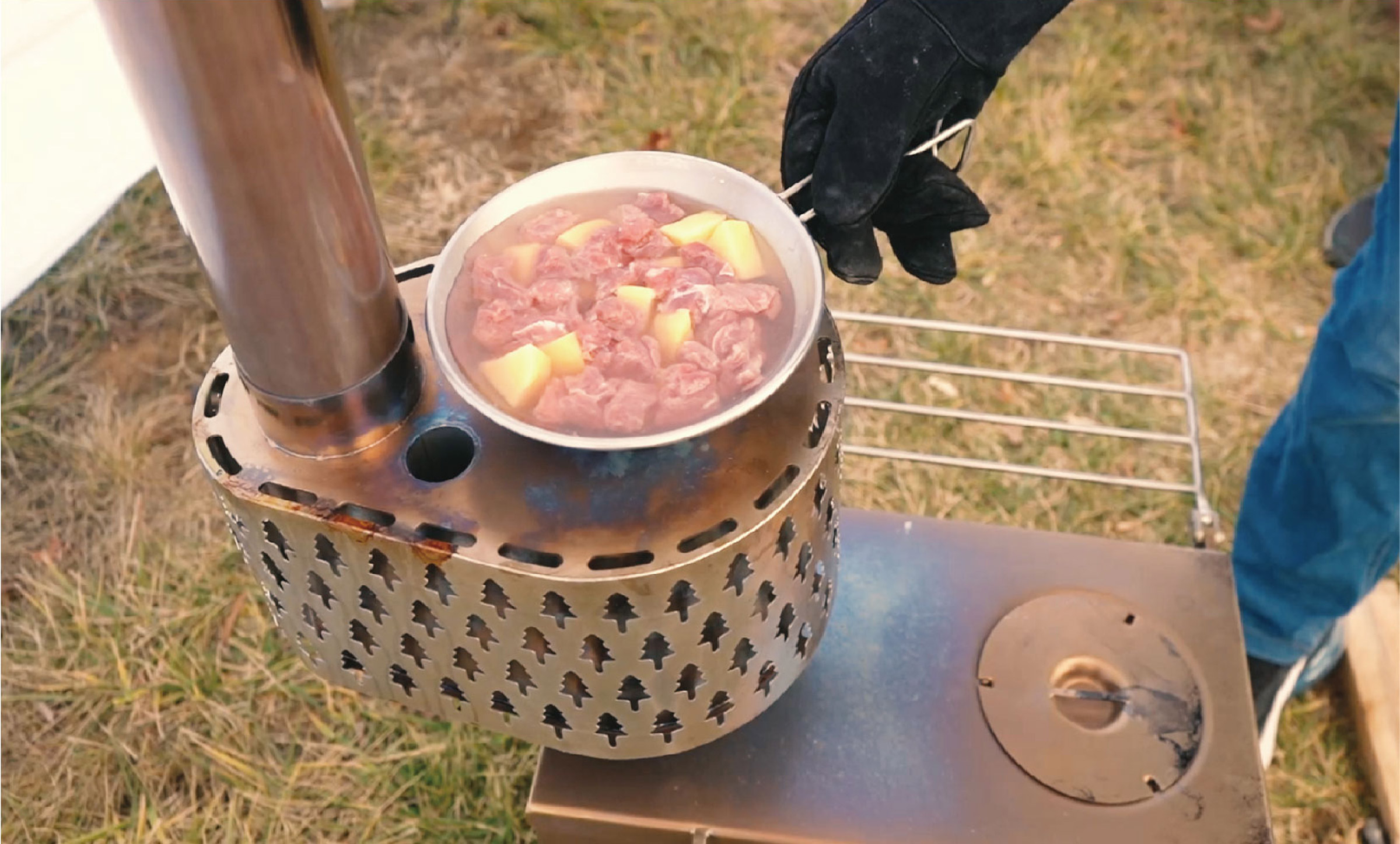 Secondary Combustion Burner 3.5"