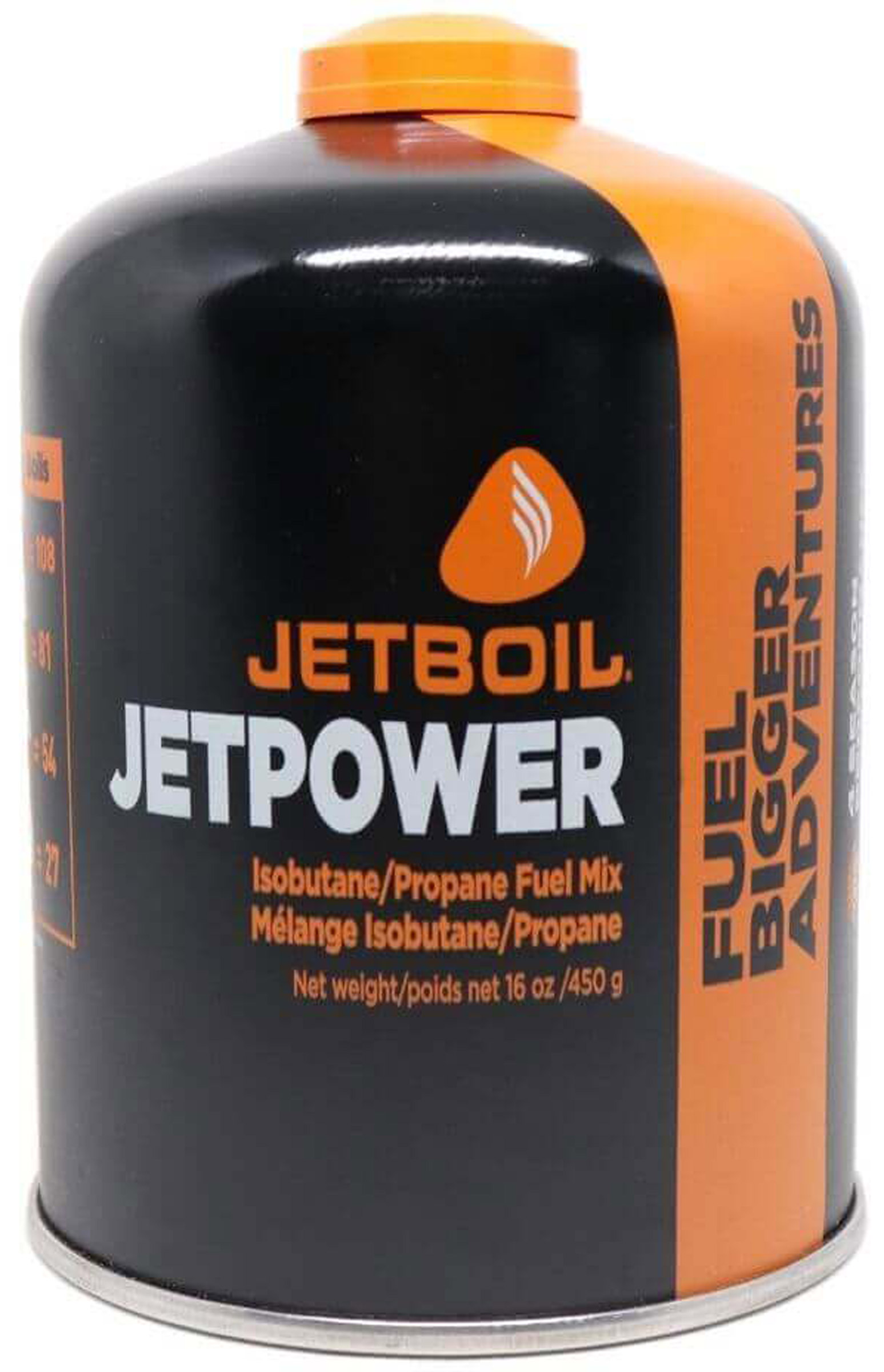 Jetpower Gas 450g JetBoil prepper-udstyr