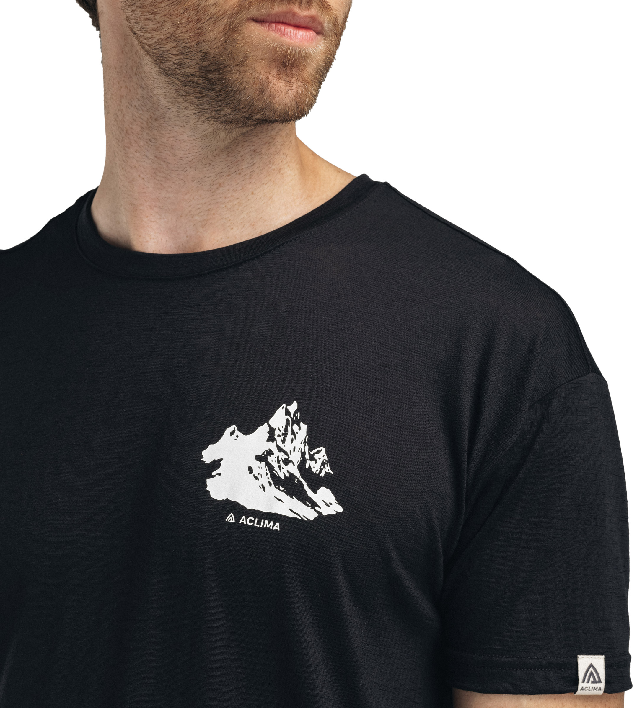 LightWool Tee Mountain Print