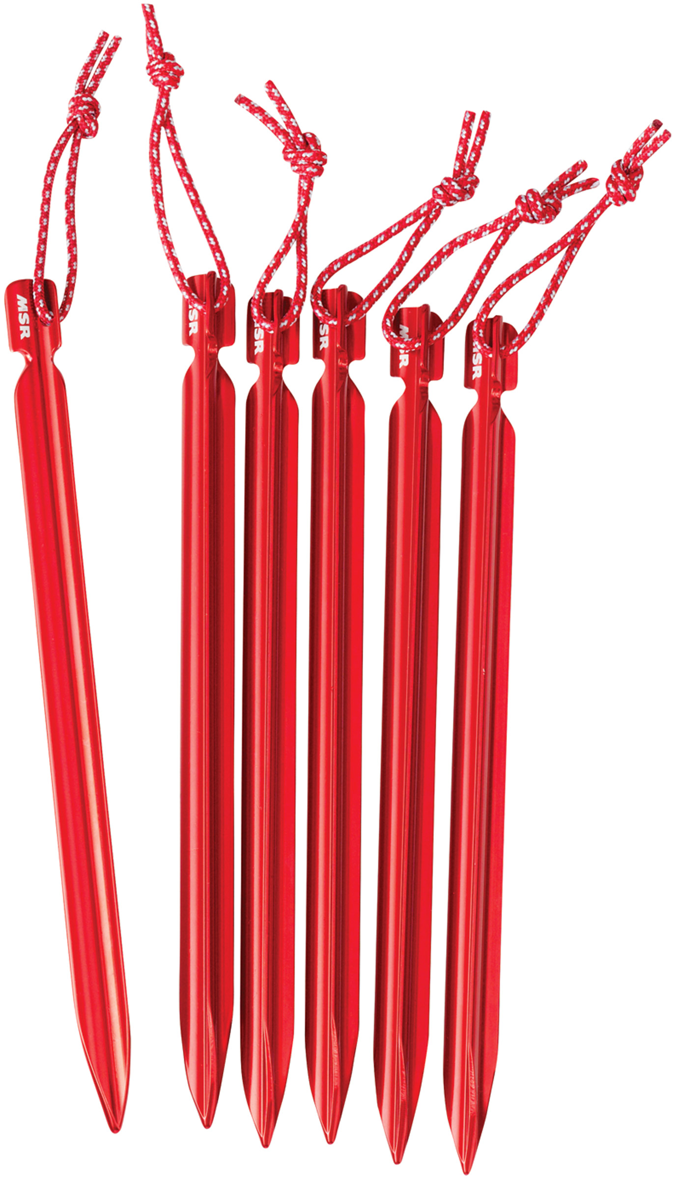 Mini-Groundhog Tent Stakes, 6 stk MSR telte