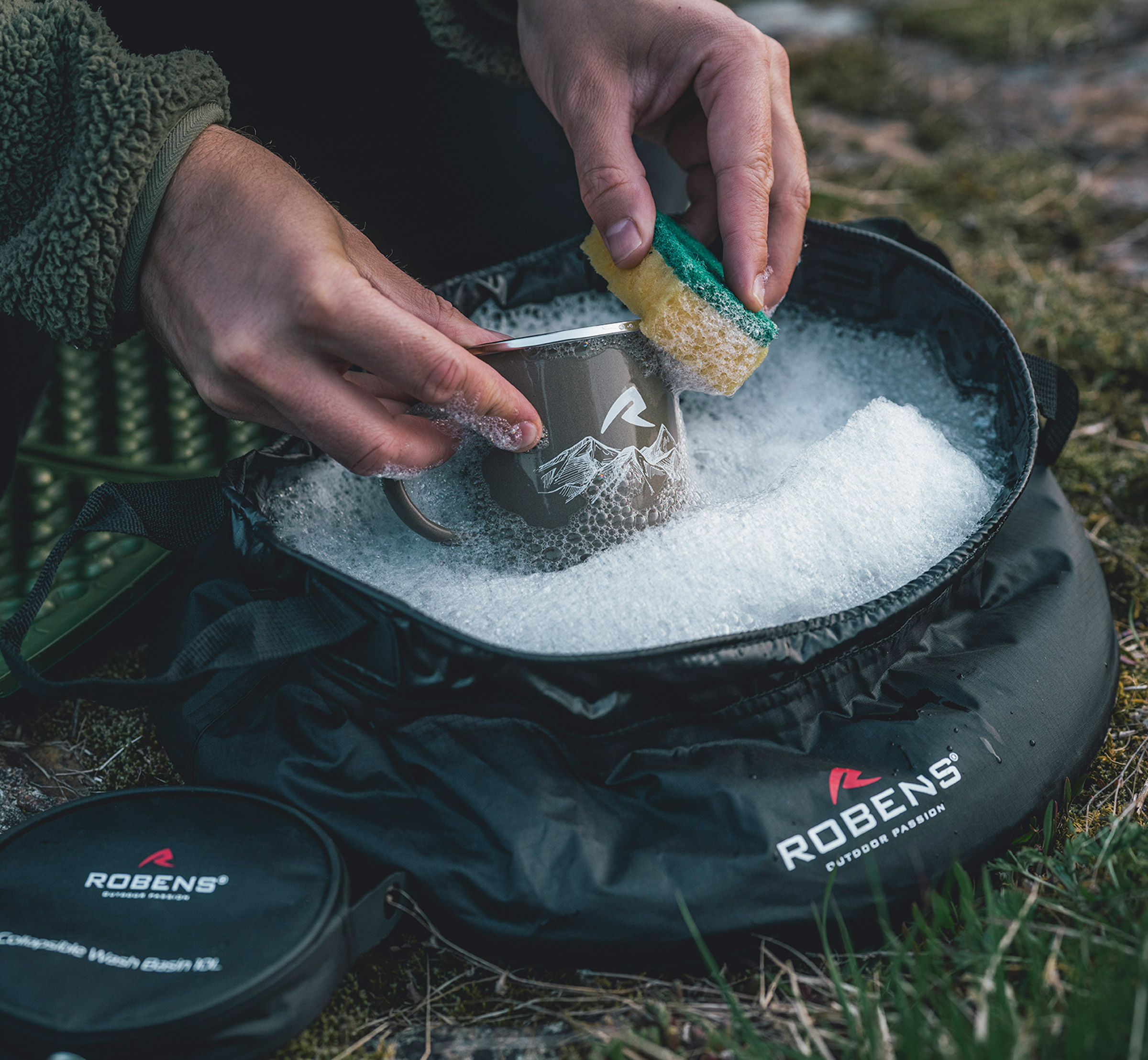 Collapsible Wash Basin 10L