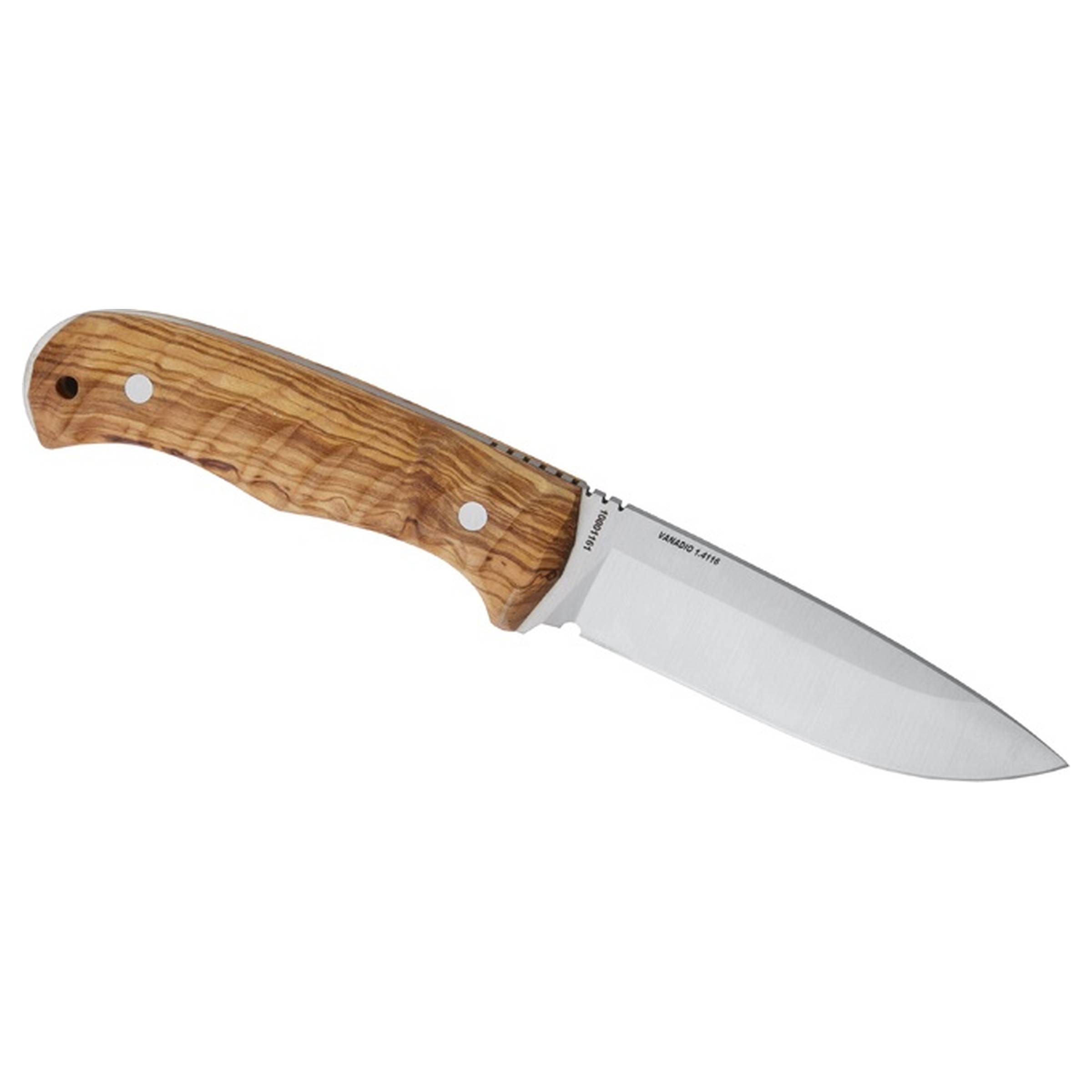 Outdoor Knife, 11 cm Olive Wood