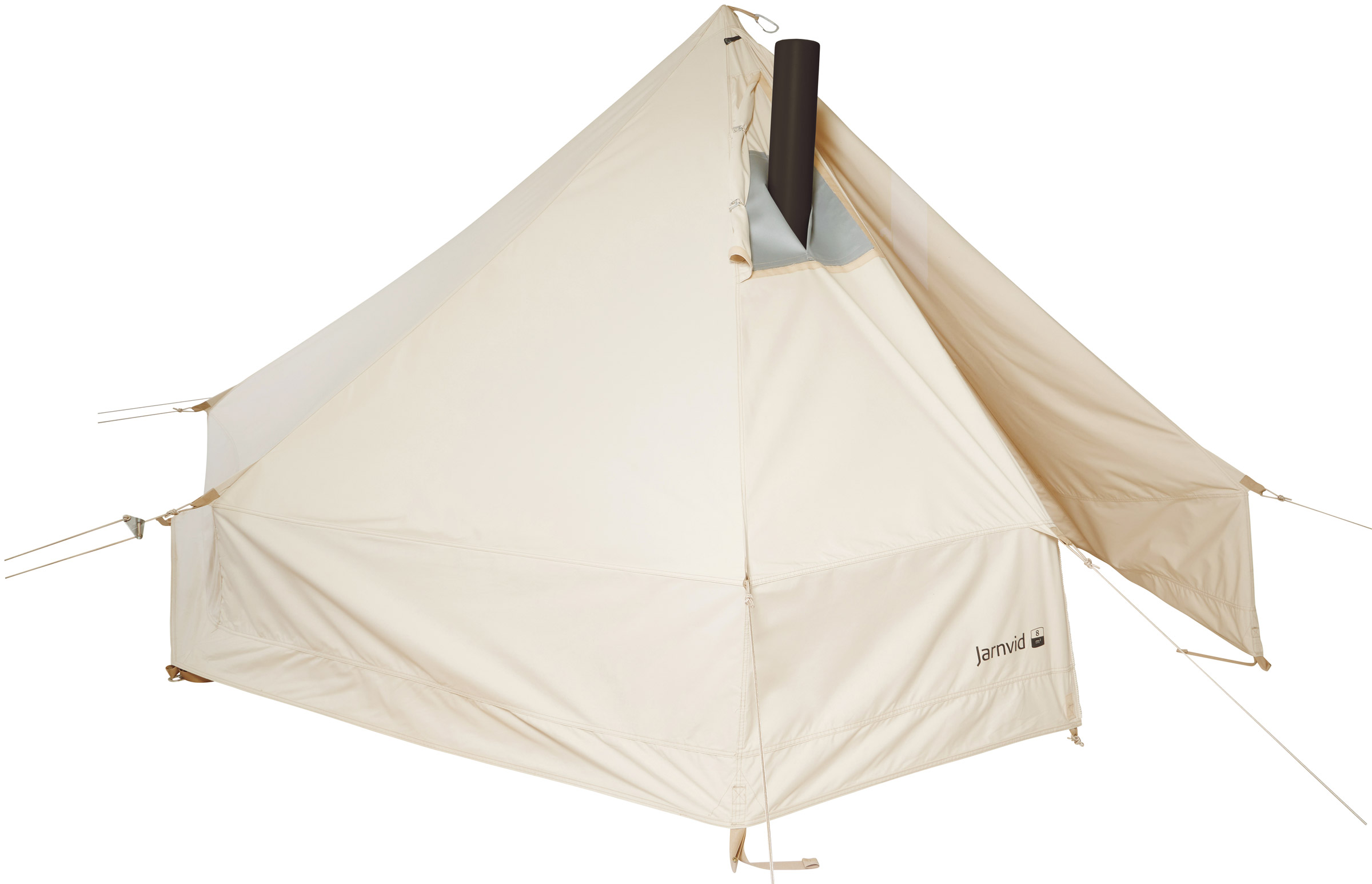 Jarnvid 8 Technical Cotton, 4-Personers Bomuldstelt