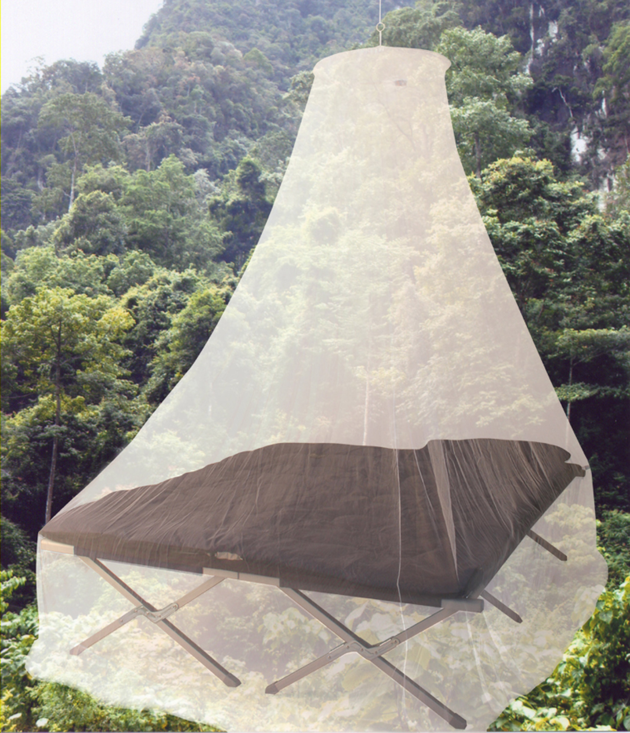 Pop Out  Pyramid Impregnated Mosquito Net,  2 Personer