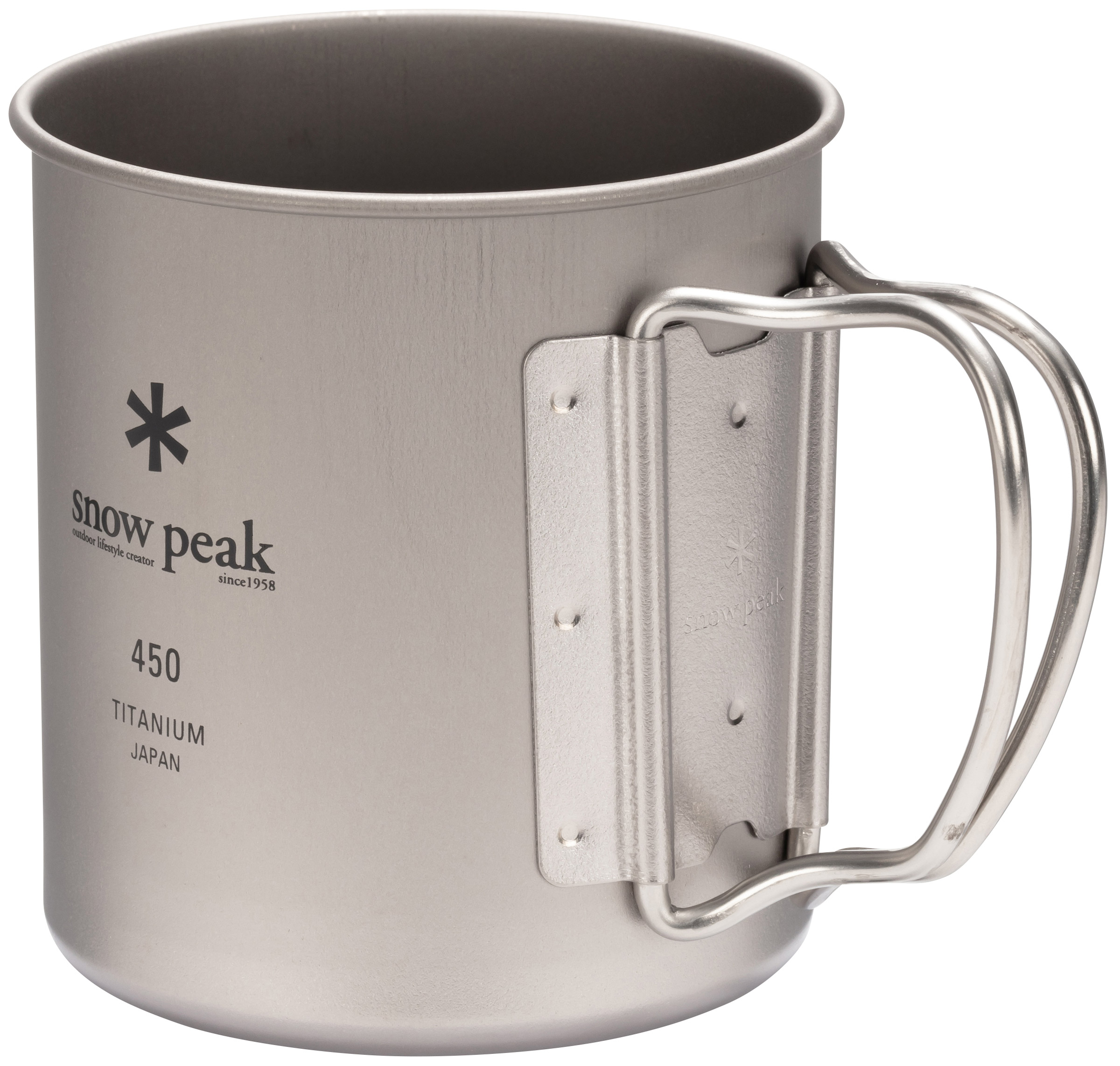 Titanium Single Wall 450 ml Krus