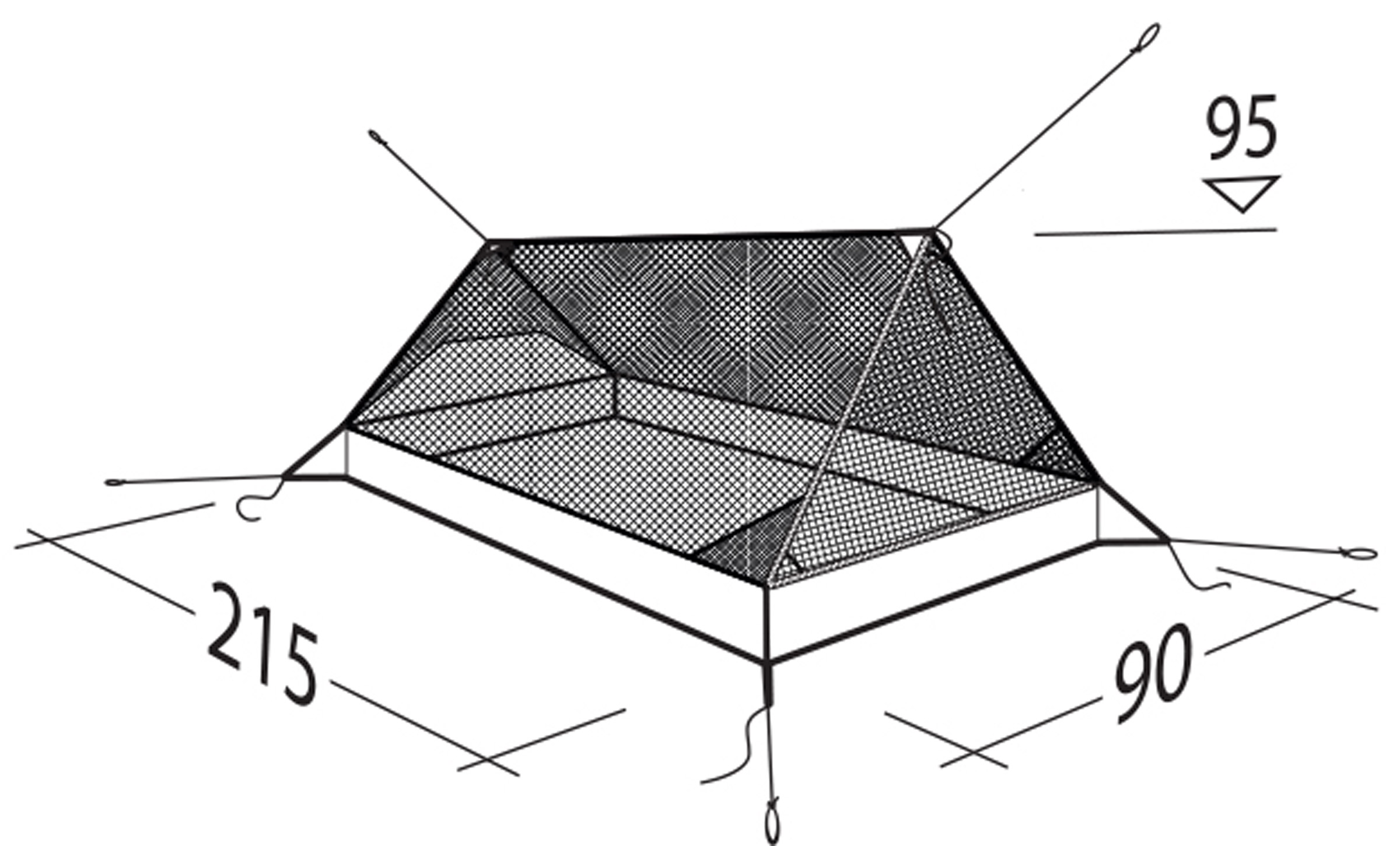 Vestis 1 Mesh Tent UL, 1-Persons Telt