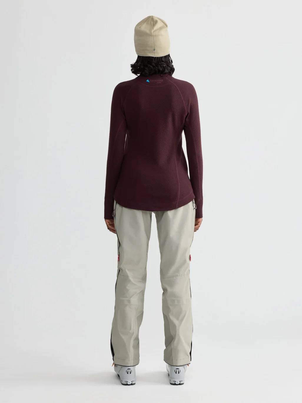 Huge Half Zip Sweater Dame