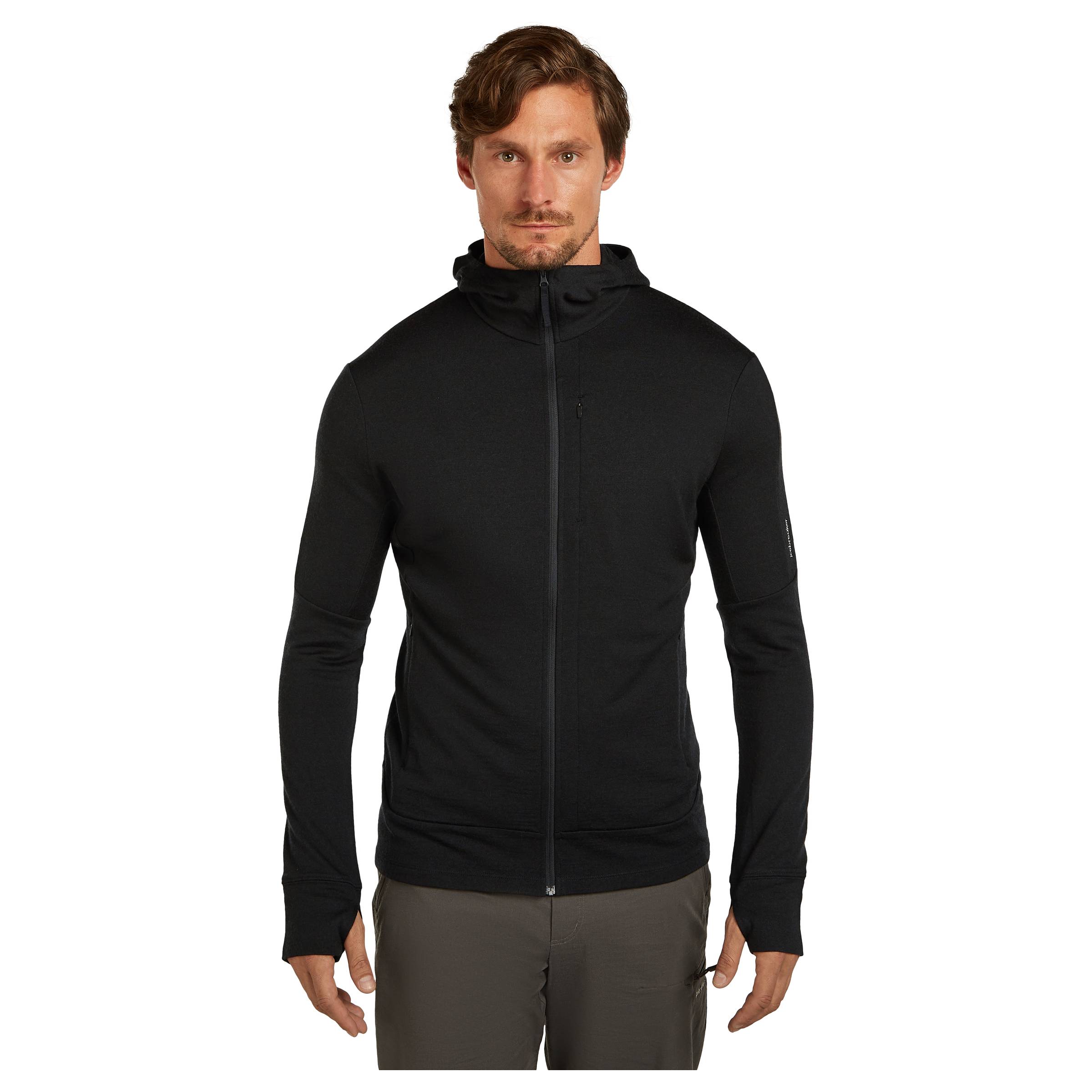 Merino 260 Quantum IV LS Zip Hoodie Herre Icebreaker herre