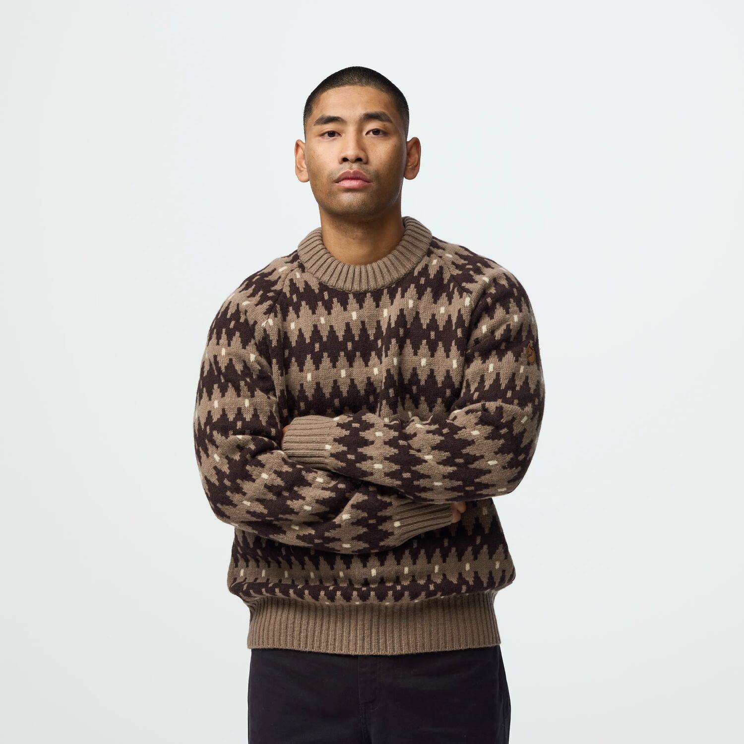 Övik Jacquard Knit Herre