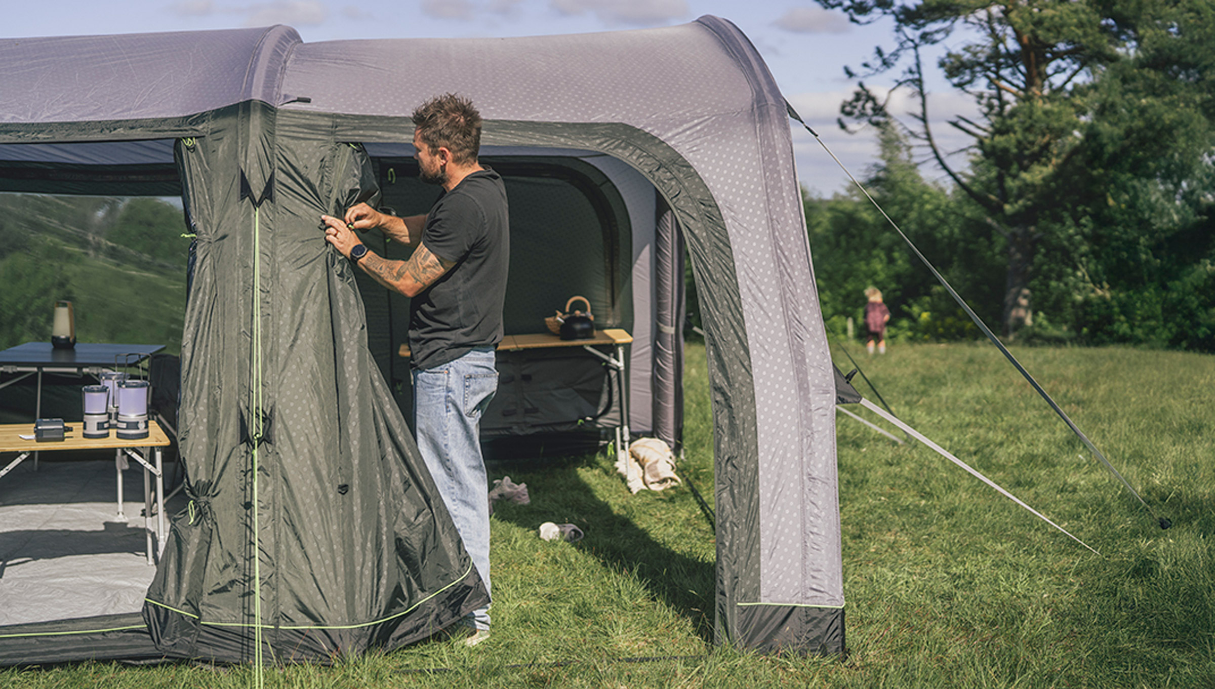 Iowa 6 Lufttelt, 6-Personers Telt