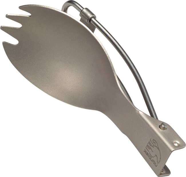 Titanium Foldable Spork