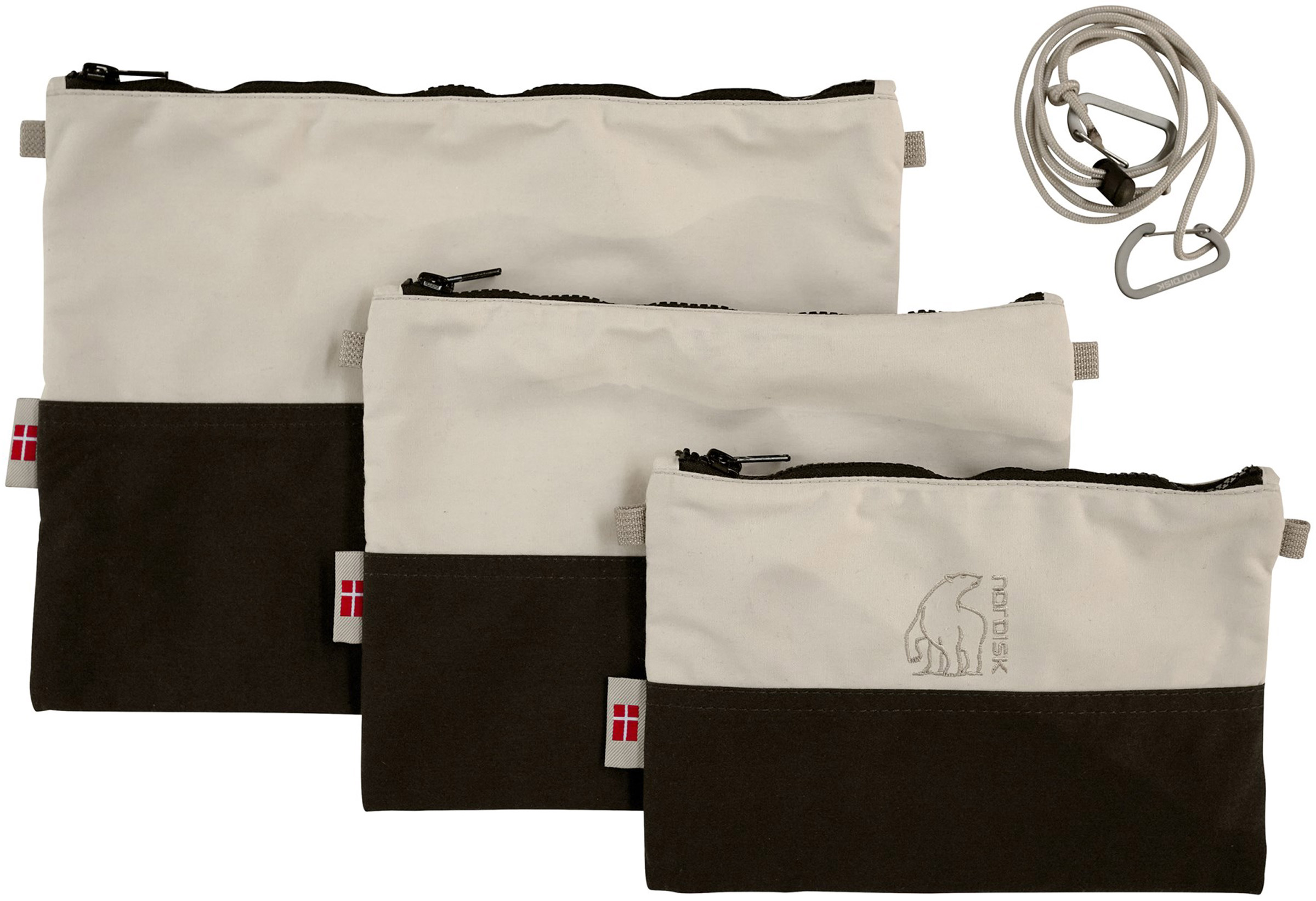 Skive Flat Bags Set, 3 stk Nordisk brands