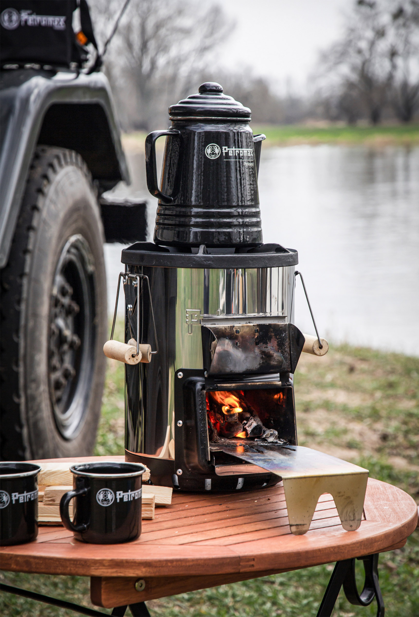 Perkomax Tea & Coffee Percolator, Black