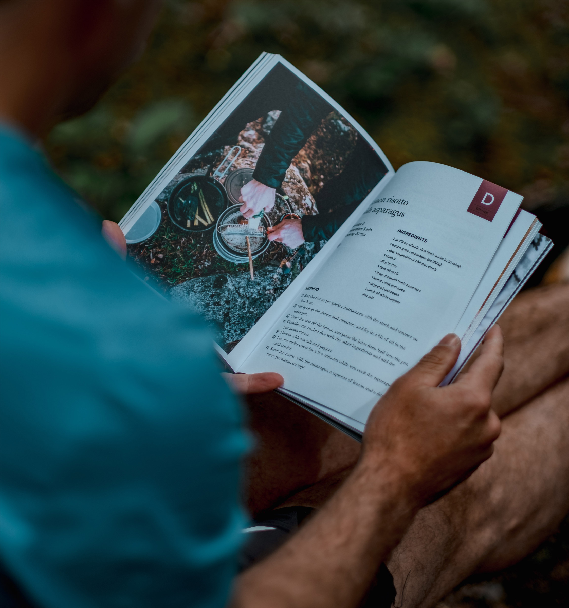 Trangia Moment - The Outdoor Cookbook, English