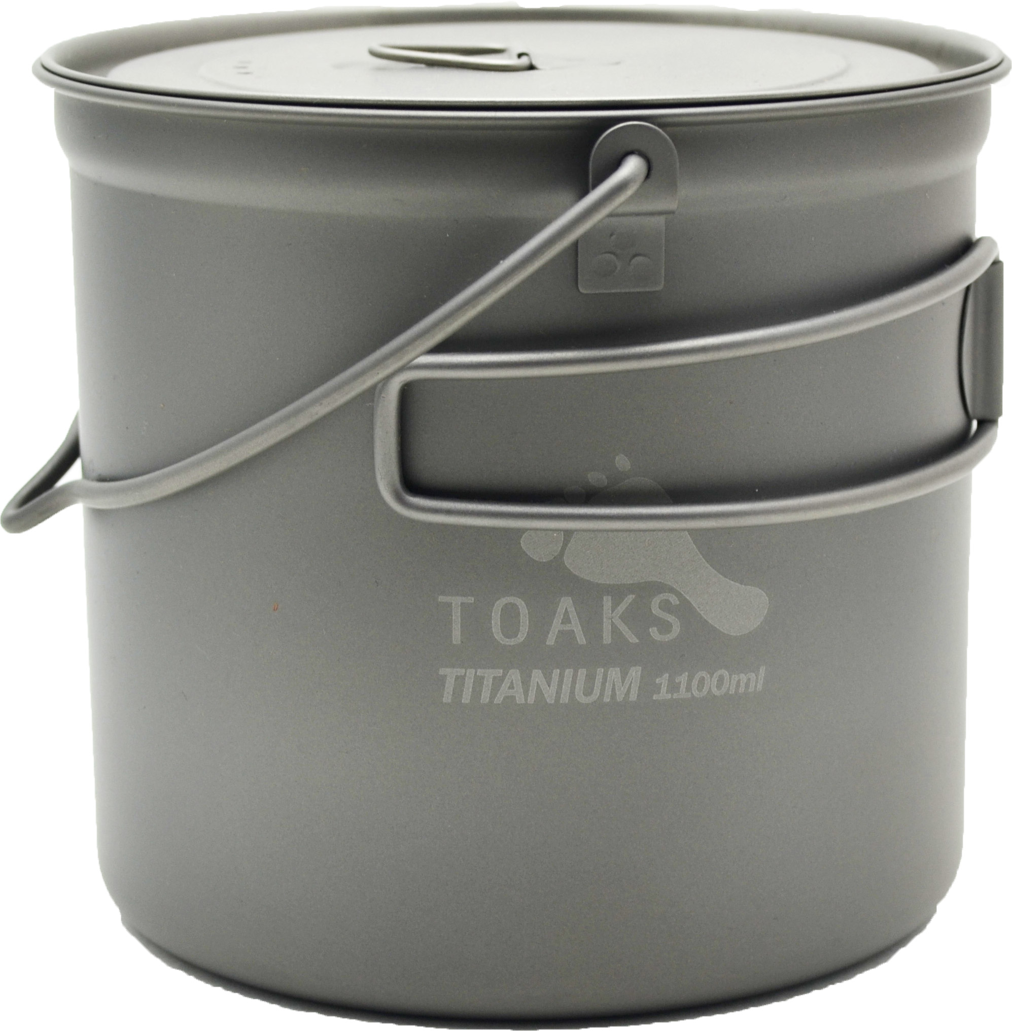 Titanium 1100 ml Pot with Bail Handle Toaks brands
