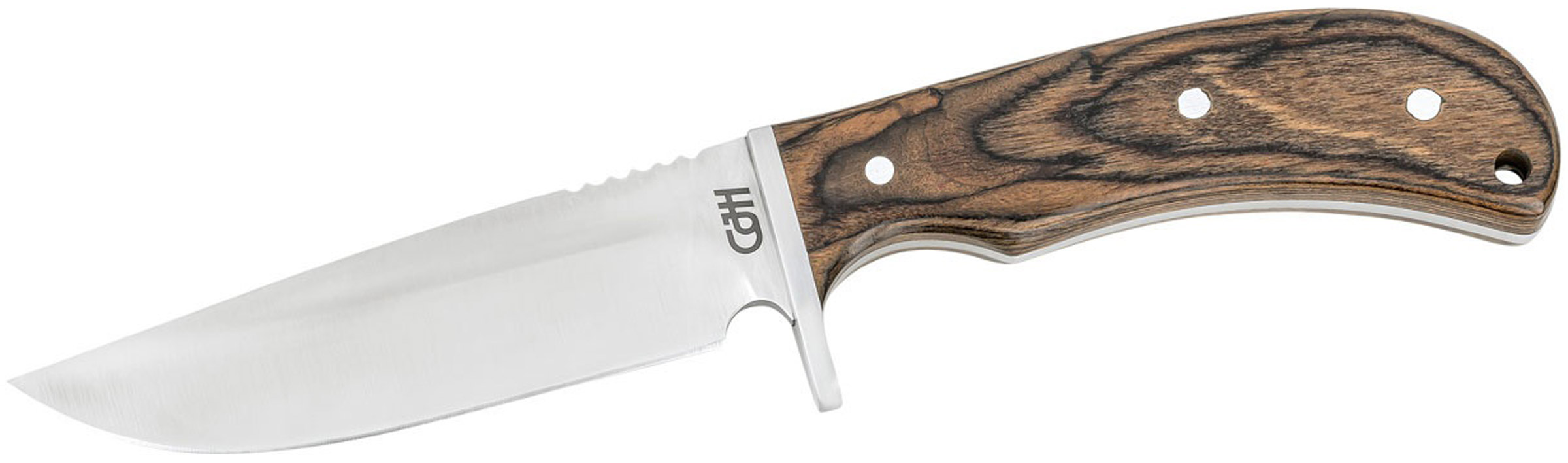 Drop Point Pakka Wood Belt Knife AISI 420 CJH brands