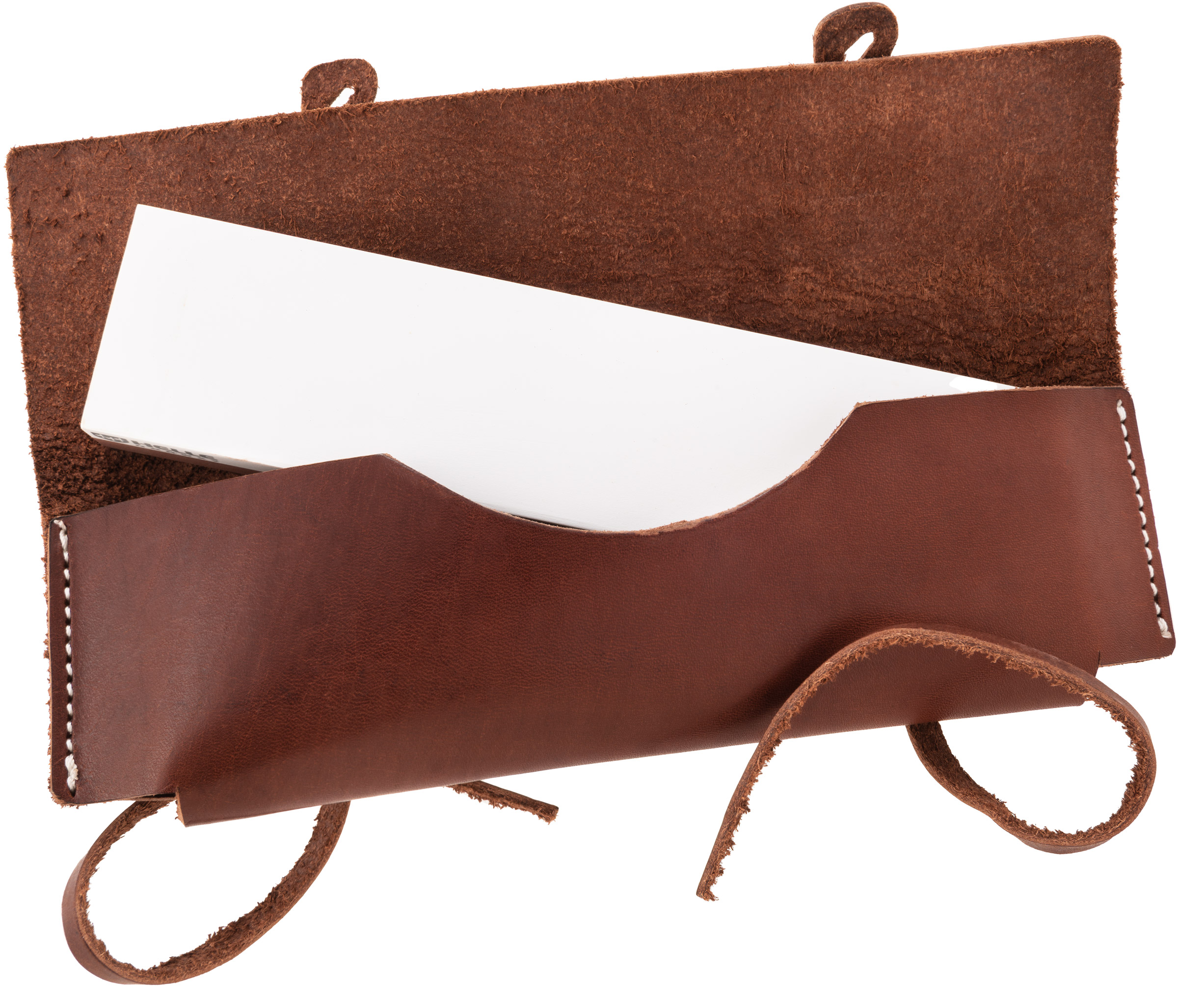 Sharpening Stone L with Leather Holster Helle udstyr