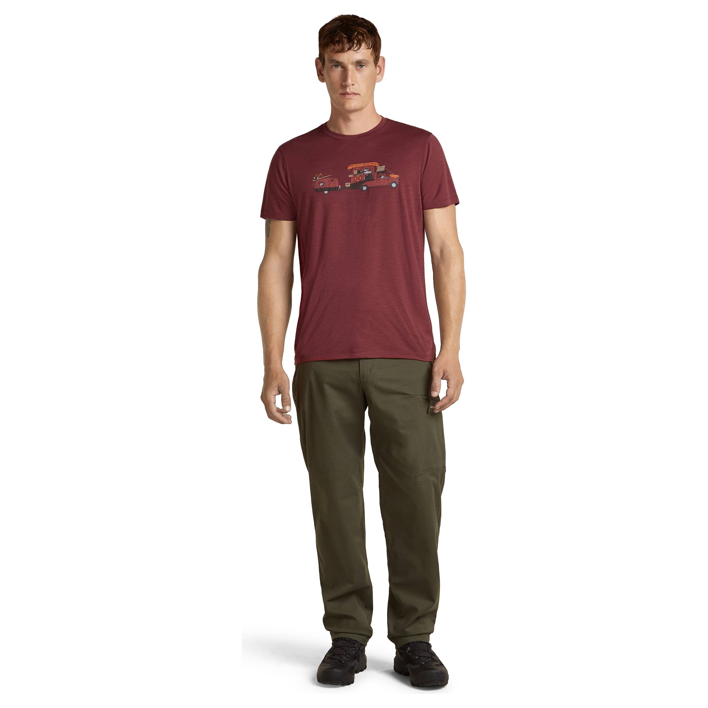 Merino 150 Tech Lite SS Tee Transportage Herre