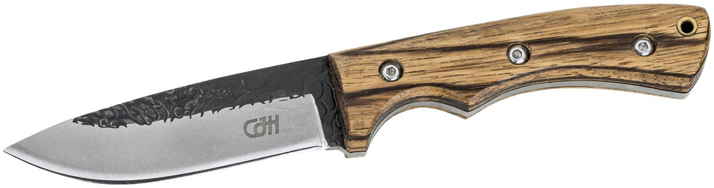 AISI-420 Steel Knife, Zebra Wood CJH brands