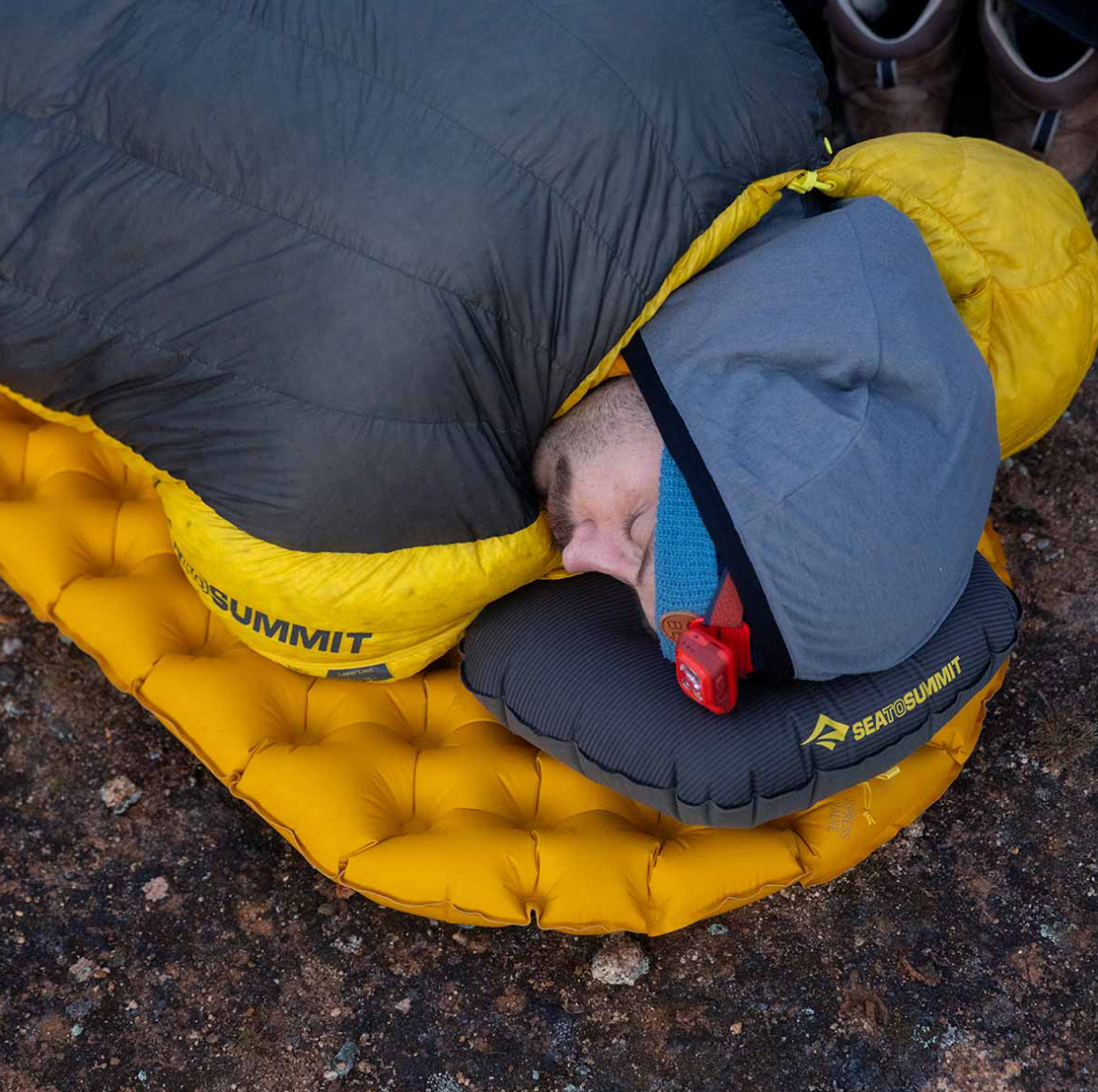 Aeros Ultralight Pillow Large Oppustelig Hovedpude