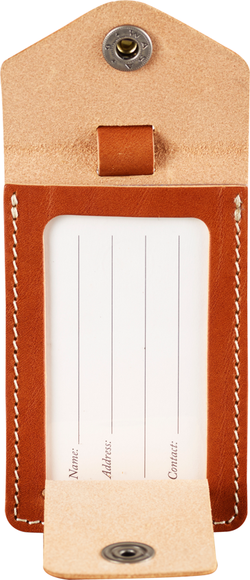 Leather Luggage Tag