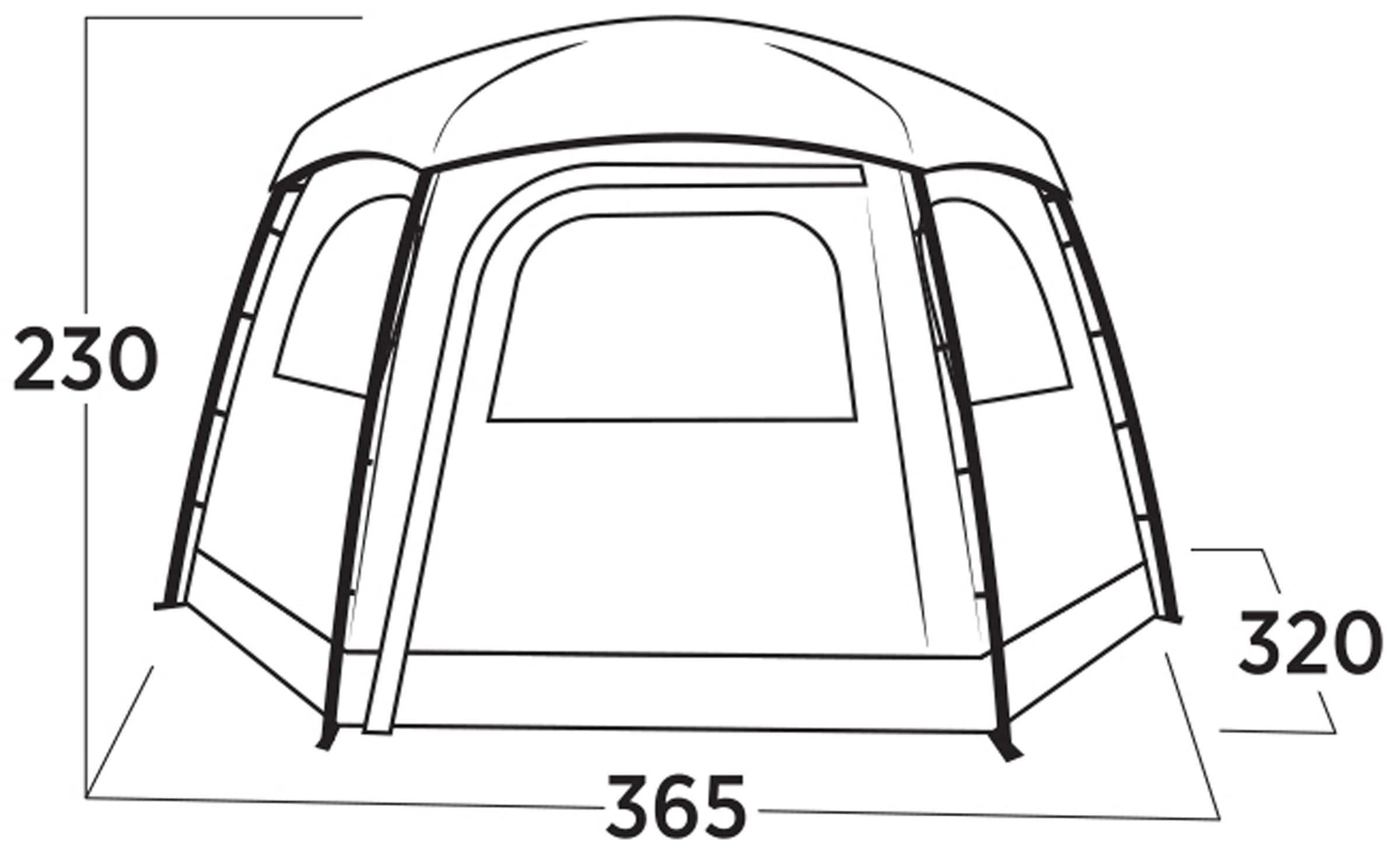 Sandland Yurt, 6-Personers Telt