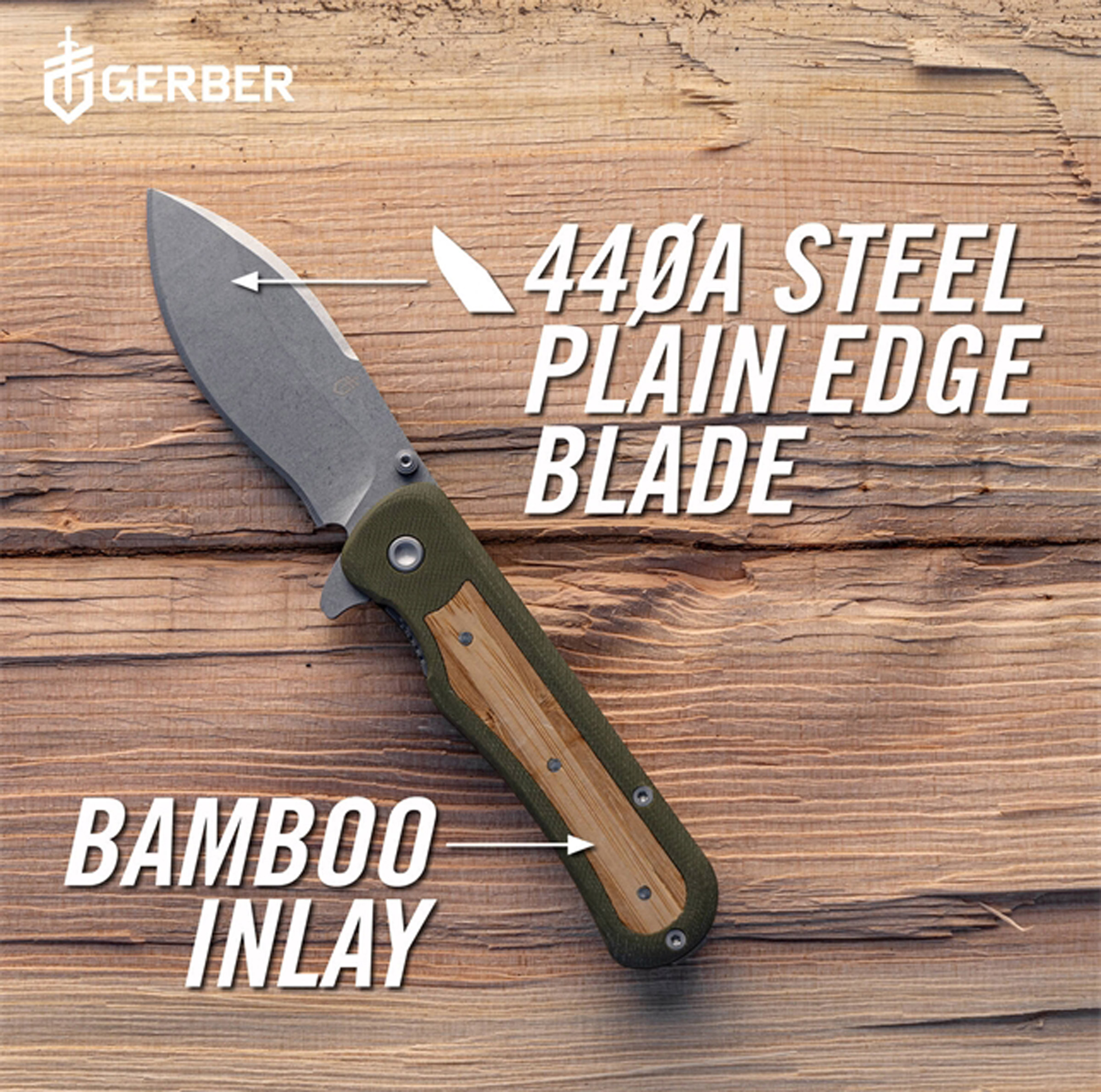 Confidant Bamboo Foldekniv