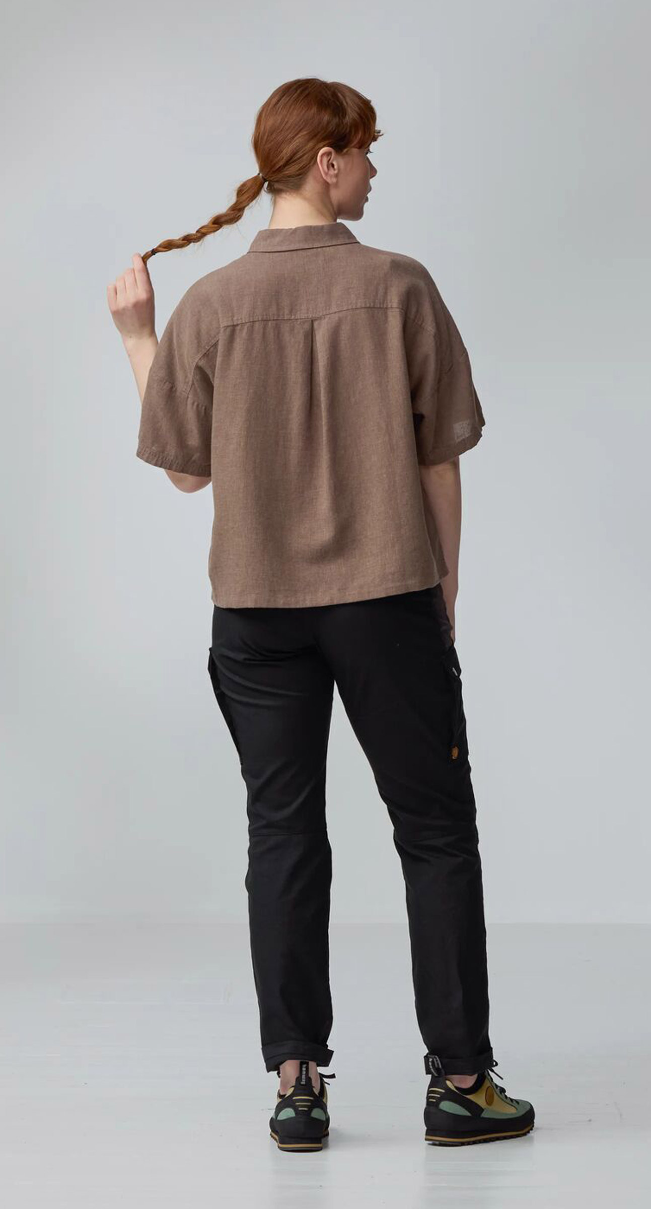 Övik Hemp Camp Shirt SS Dame