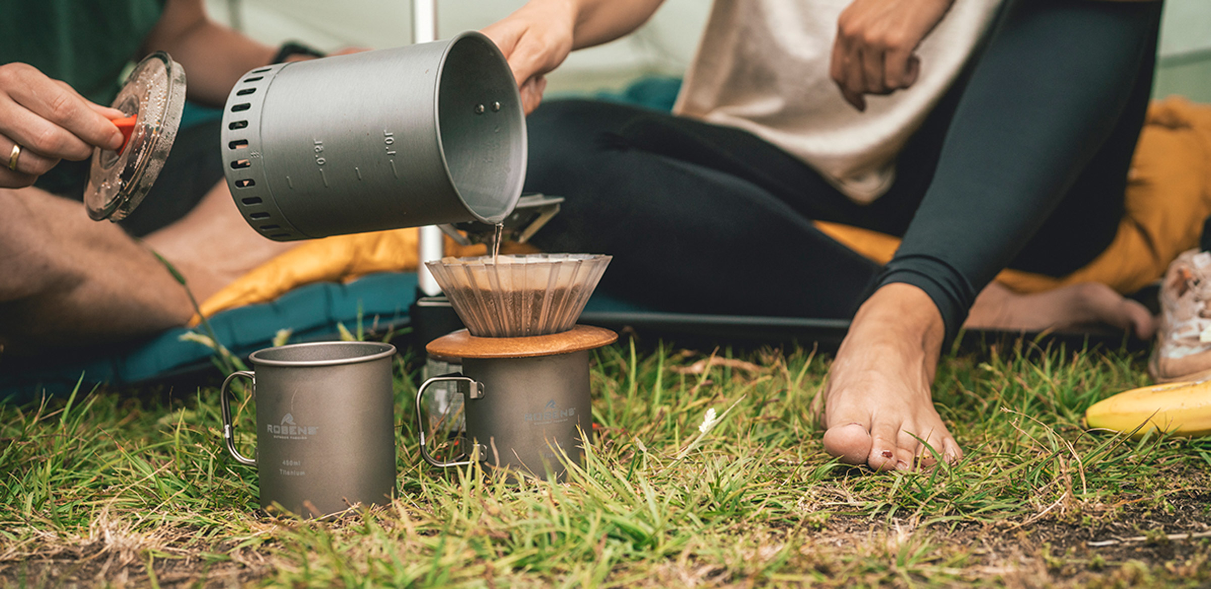 Titaniumskrus, 450 ml