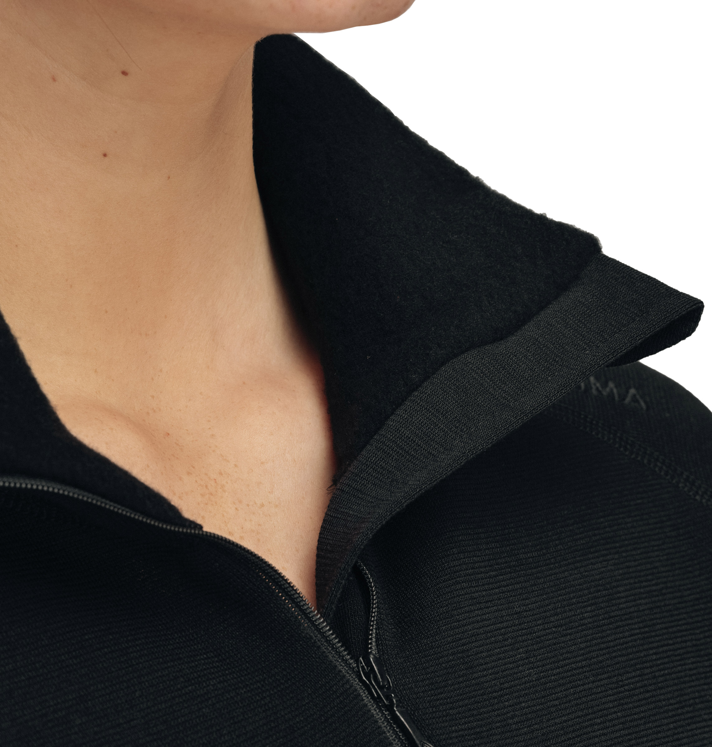 FleeceWool v2 Polo with Zip Dame