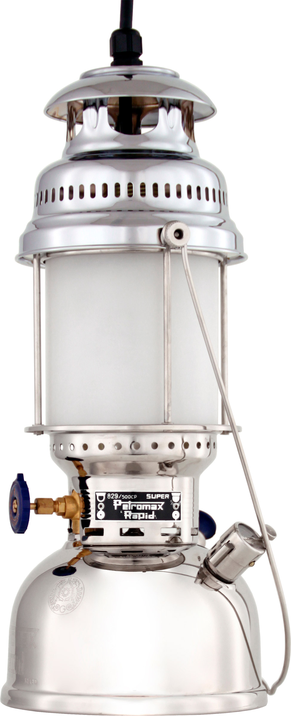 Electro HK500 Hanging Lamp, Chrome Petromax glamping