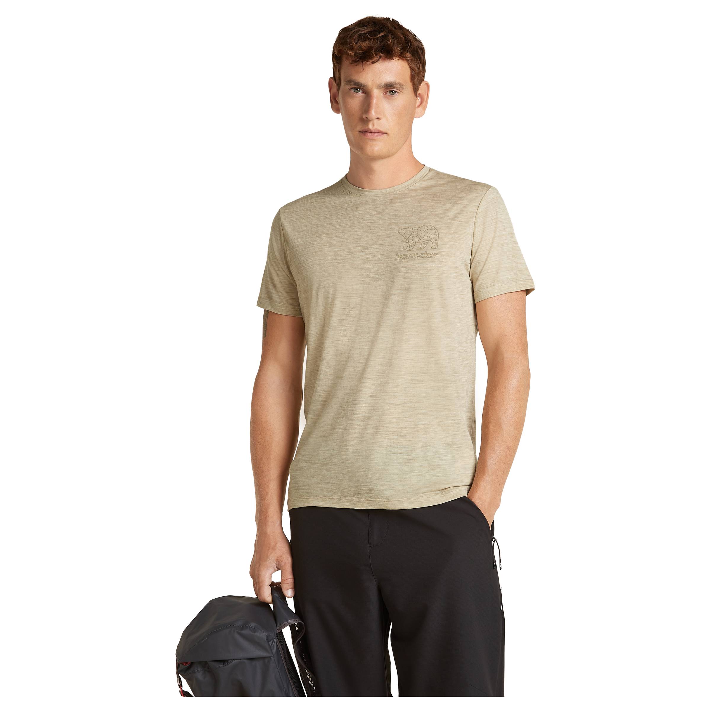 Merino 150 Tech Lite SS Tee Forest Footsteps Herre