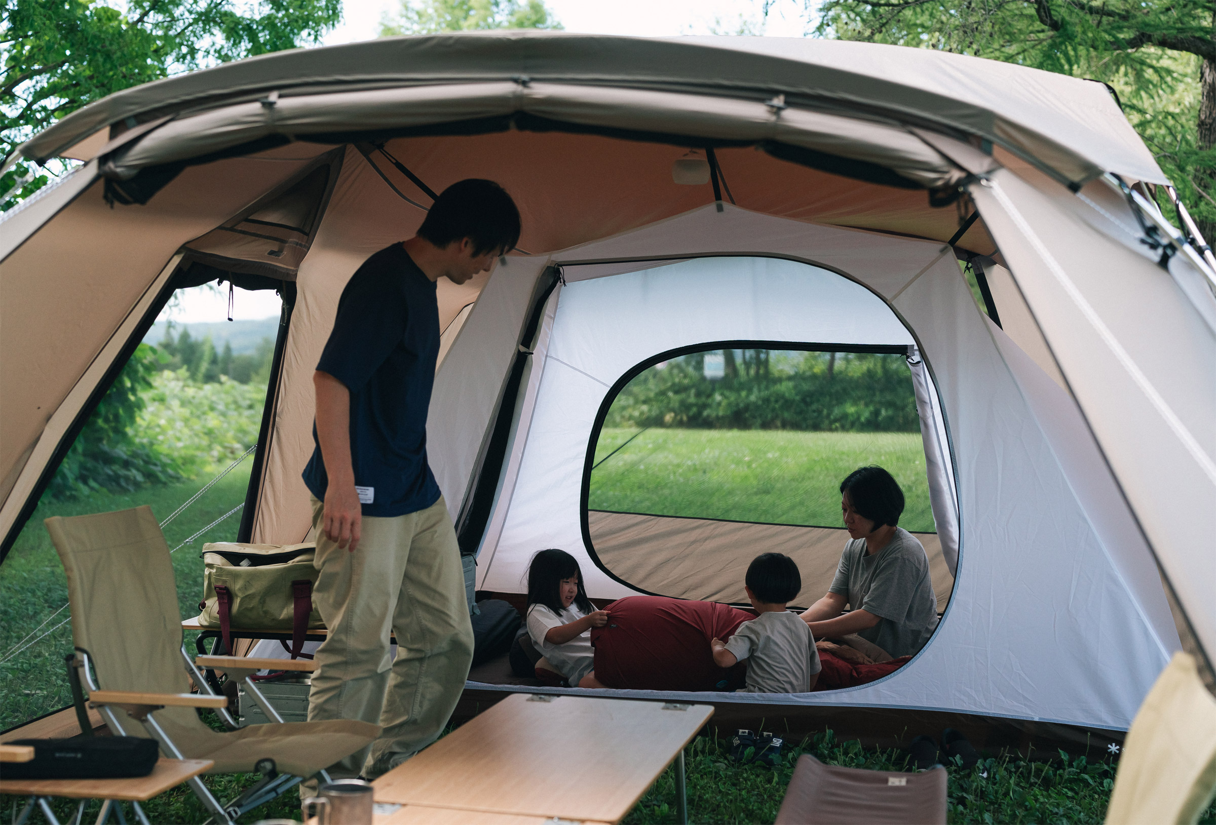 Land Nest Shelter, 4-Personers Telt