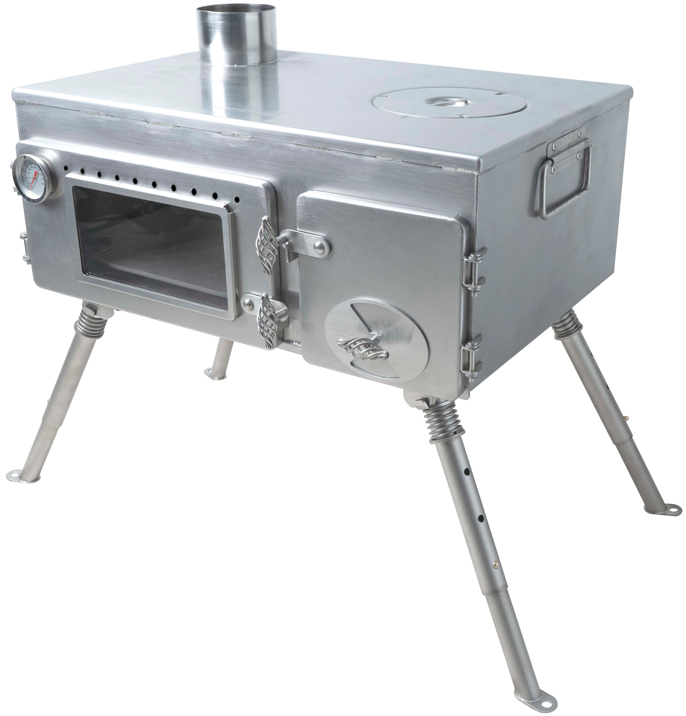 Woodlander Wood Burning Pizza Oven Camping Stove
