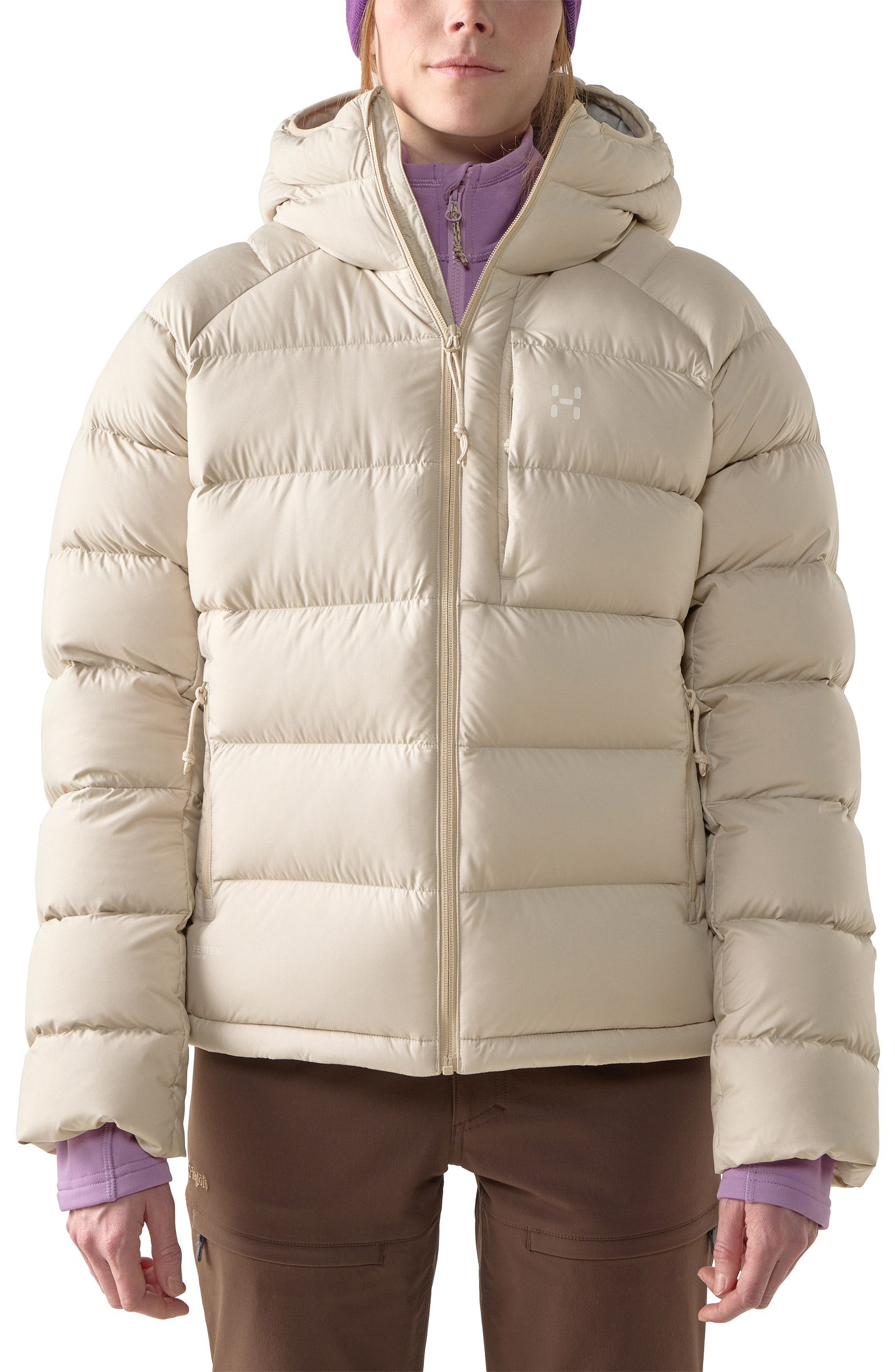 Rosson Down Hood Dame Haglöfs brands