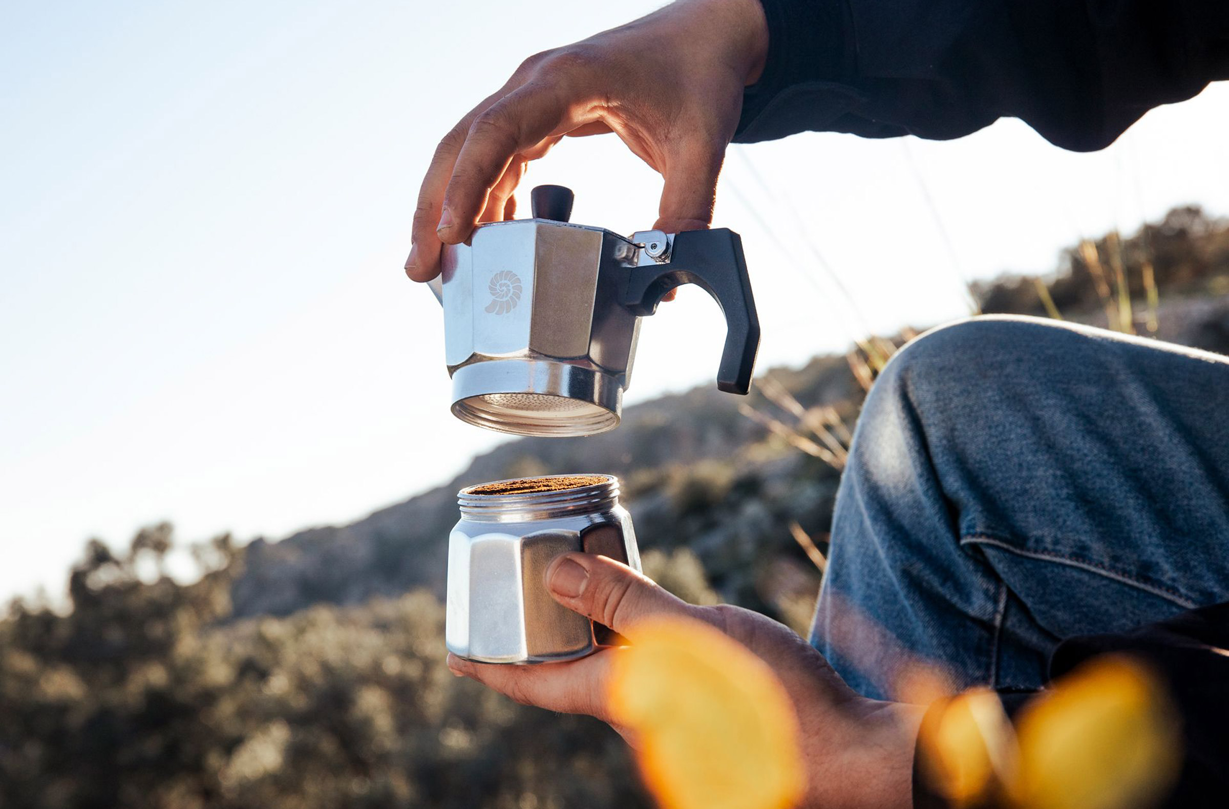 Bellanapoli Espresso Maker, 3 Kopper