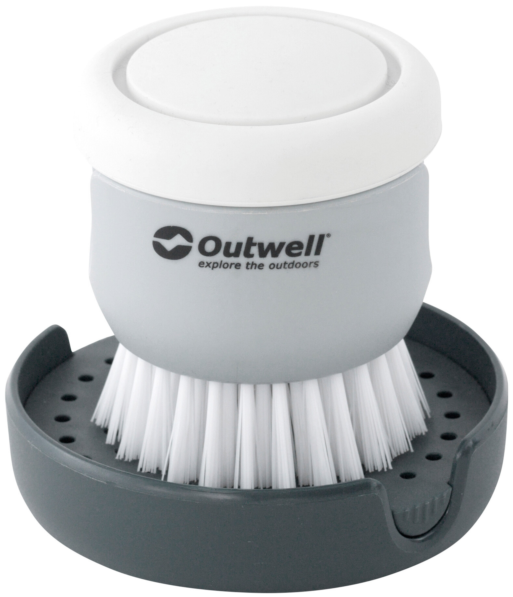 Kitson Brush w/Soap Dispenser Outwell kogegrej