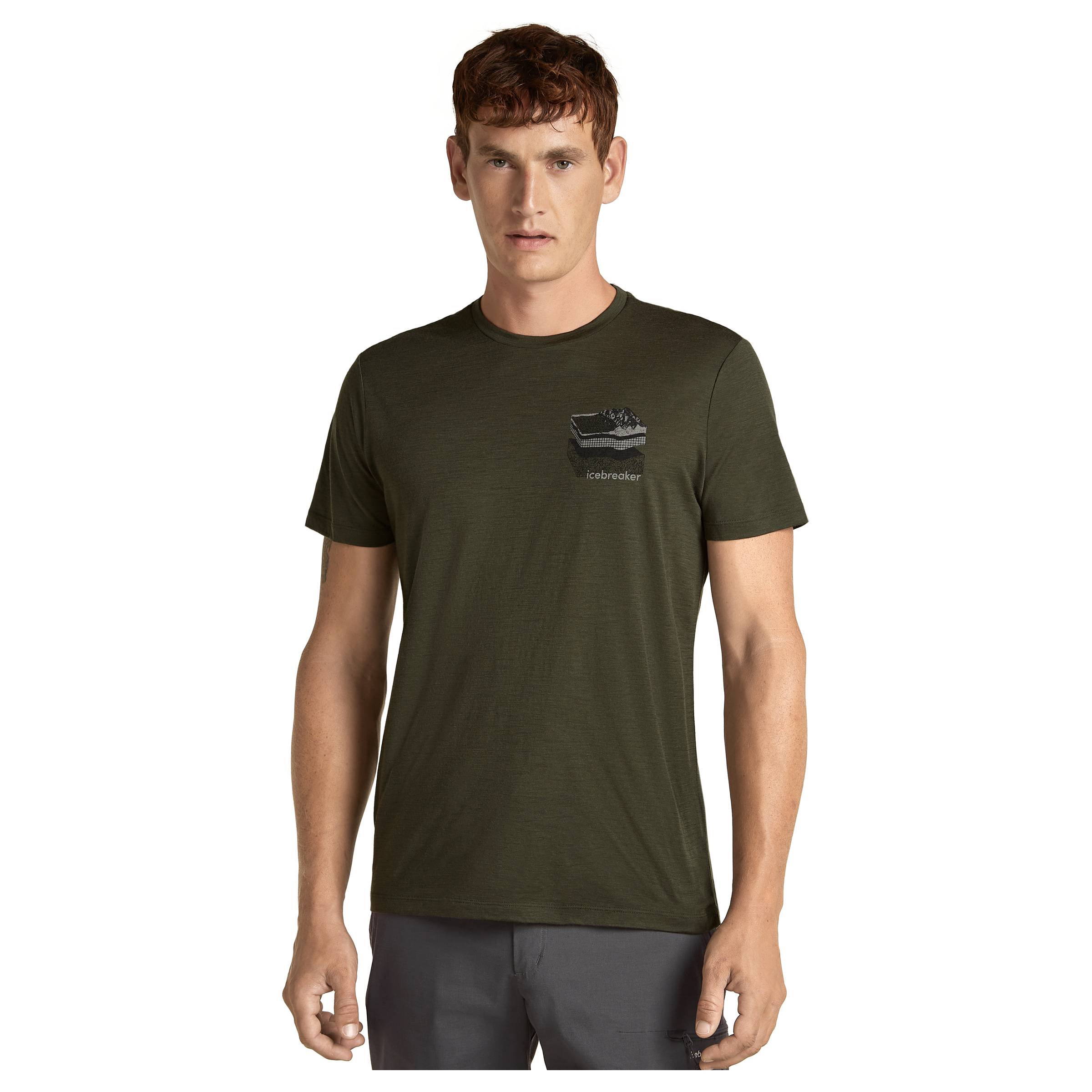 Merino 150 Tech Lite SS Tee Evolving Layers Herre Icebreaker herre