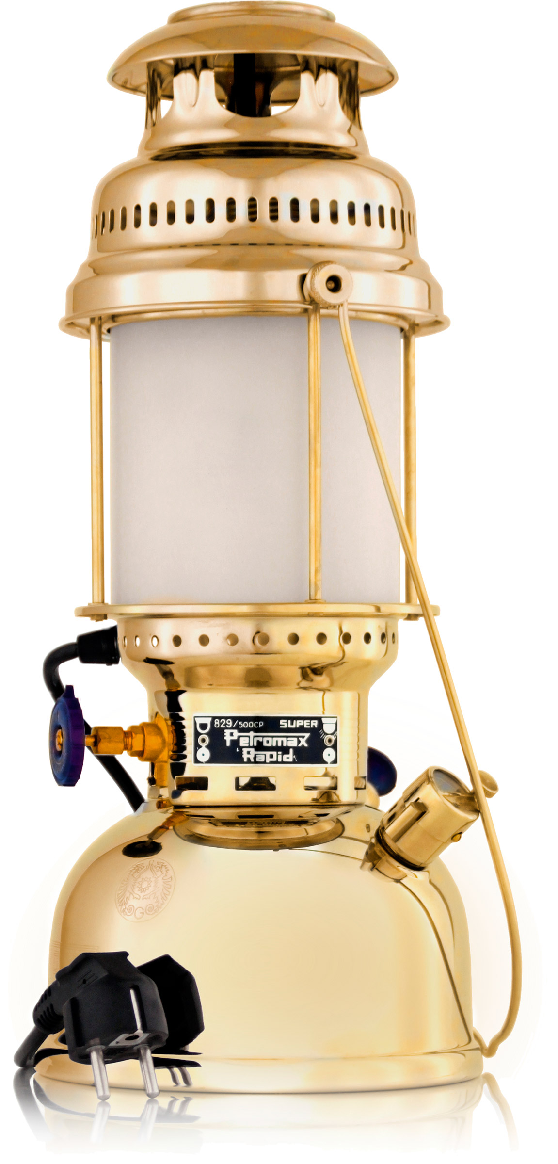 Electro HK500 Table Lamp, Brass Petromax glamping