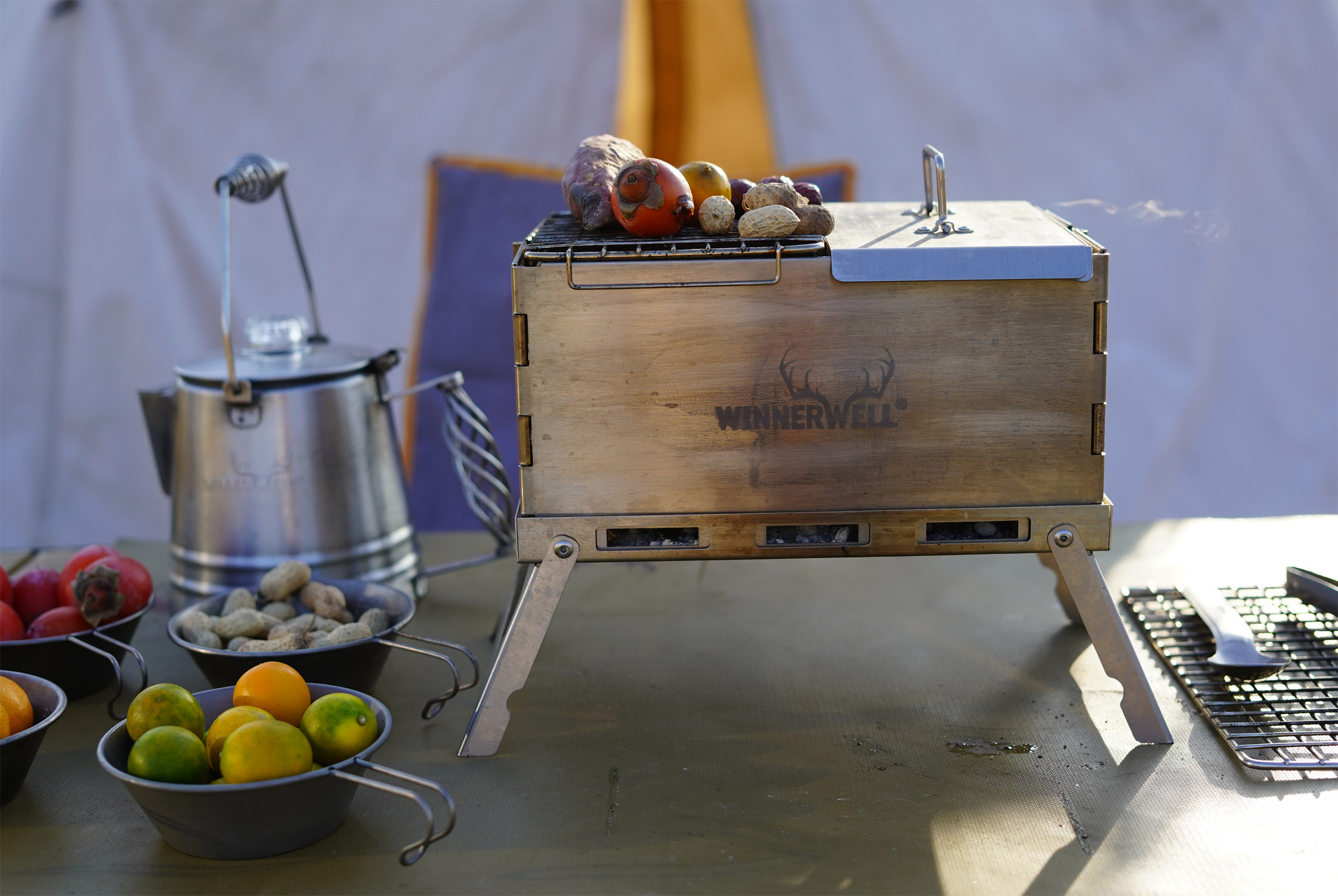 Portable Camping Cook Grill