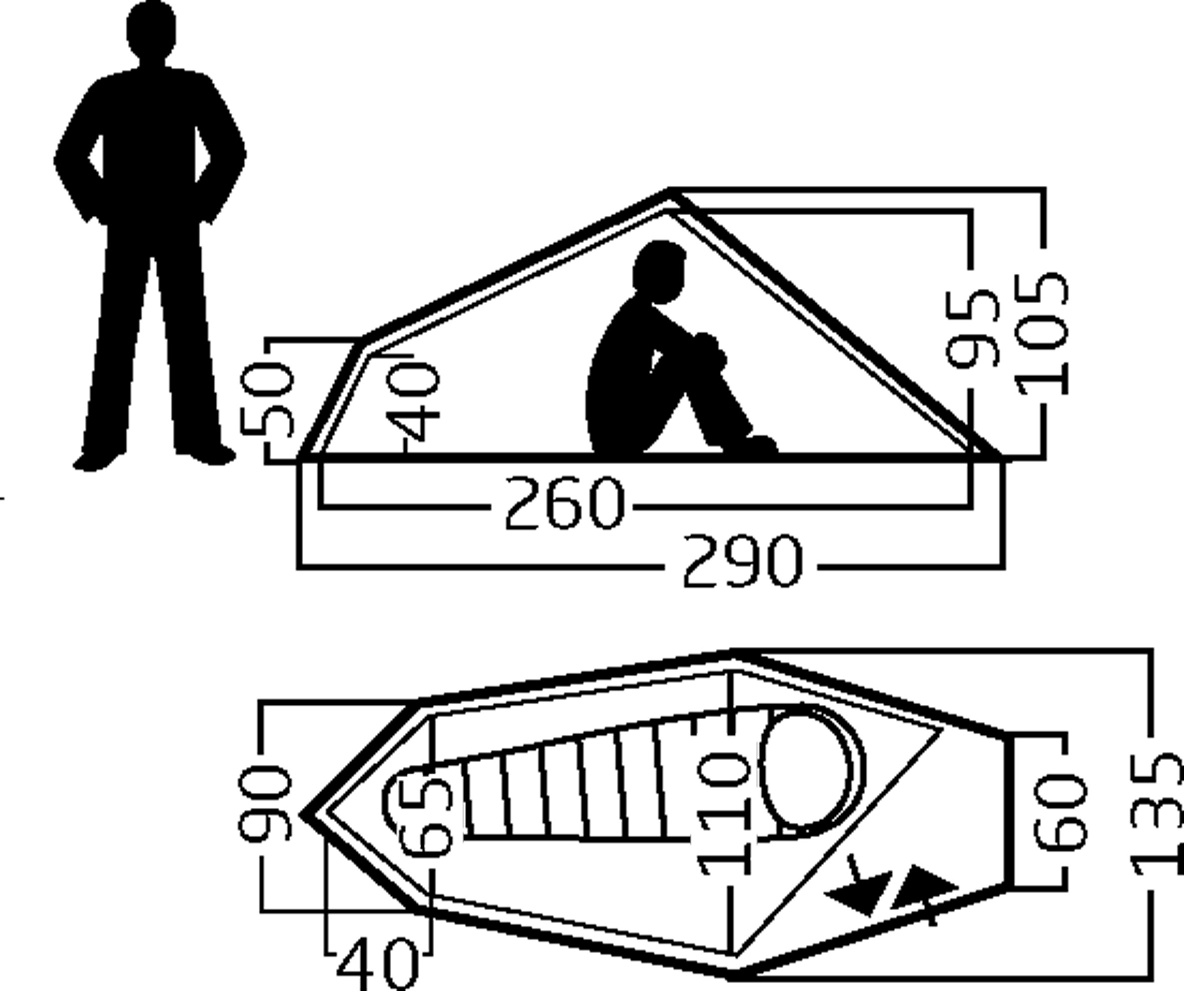 Svalbard 1 SI 2.0, 1-Persons Telt