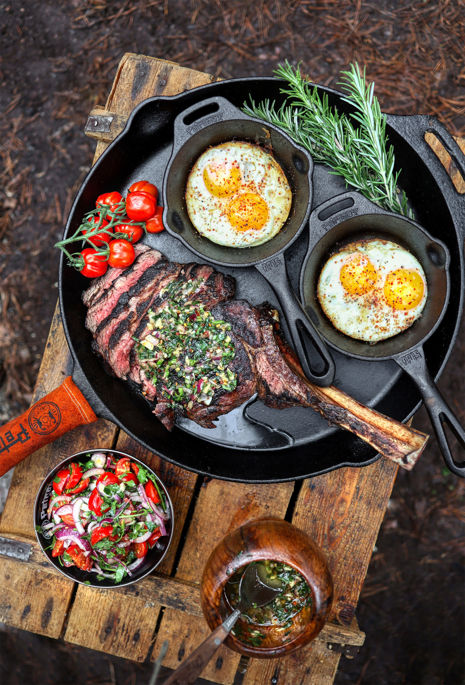 Fire Skillet w/One Handle FP40