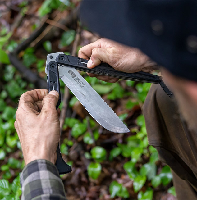 Doubledown Folding Machete